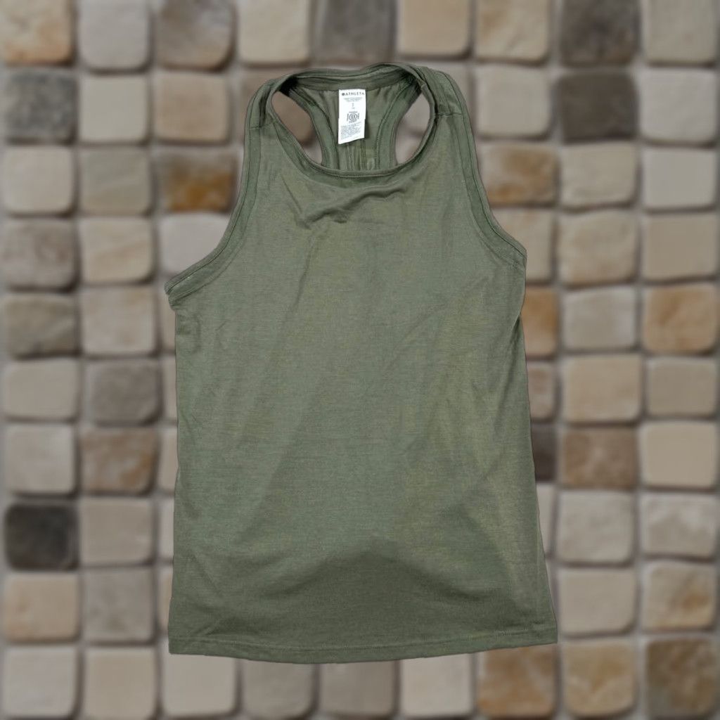 Athleta VINTAGE Athleta Activewear Shirt Womens Small Green Sleeveless Running Pullover 90s Women's Size S / US 4 / IT 40 - 1 Thumbnail