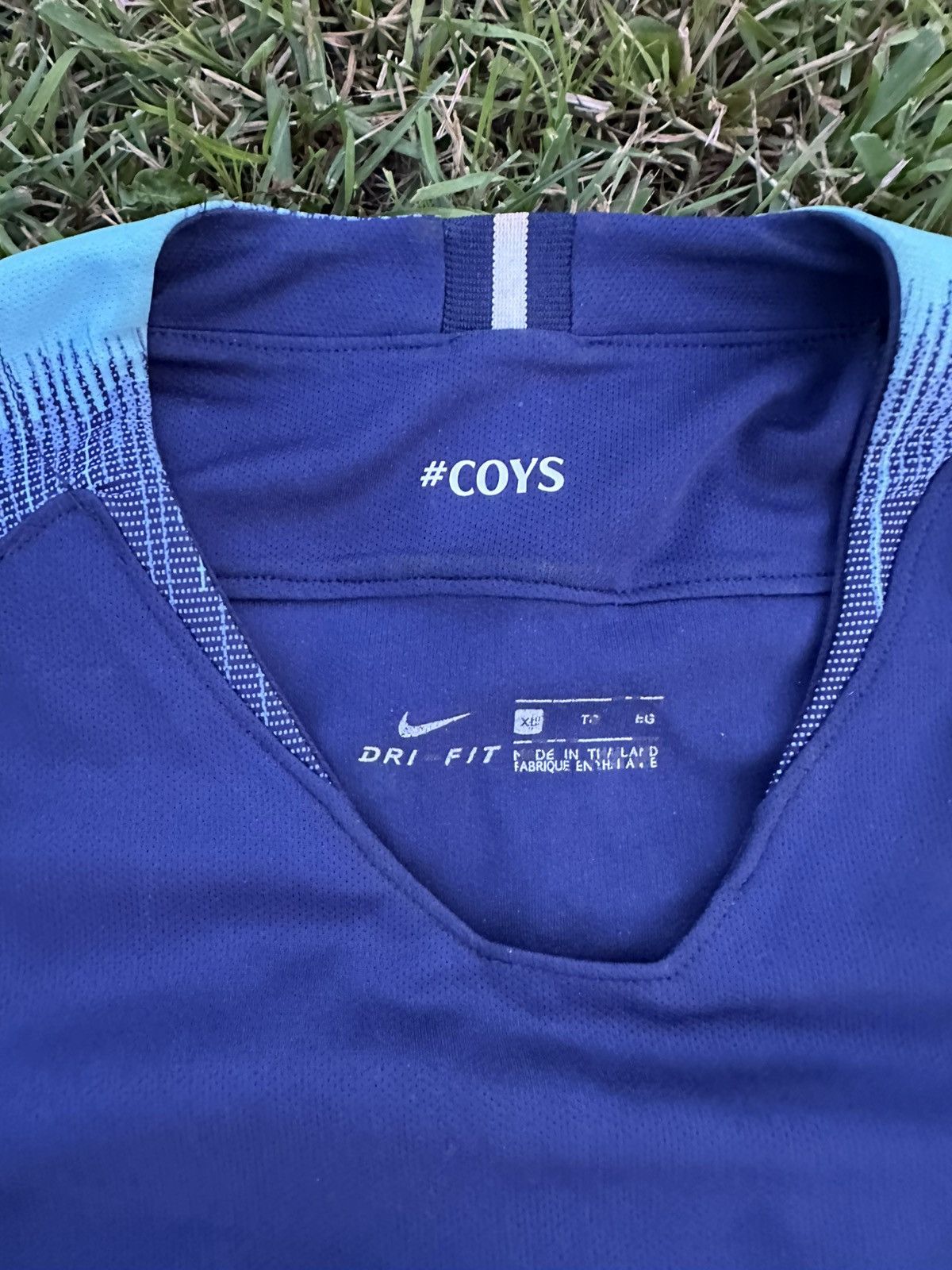 Nike TOTTENHAM HOTSPUR 2018 2019 HOME SHIRT JERSEY NIKE KANE Size US XL / EU 56 / 4 - 2 Thumbnail