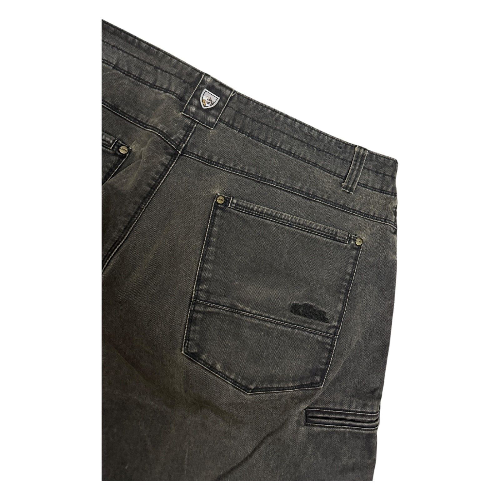 Kuhl KUHL Vintage Patina Dye Outdoor Designer Denim Jeans 38x32 Size US 38 / EU 54 - 6 Thumbnail