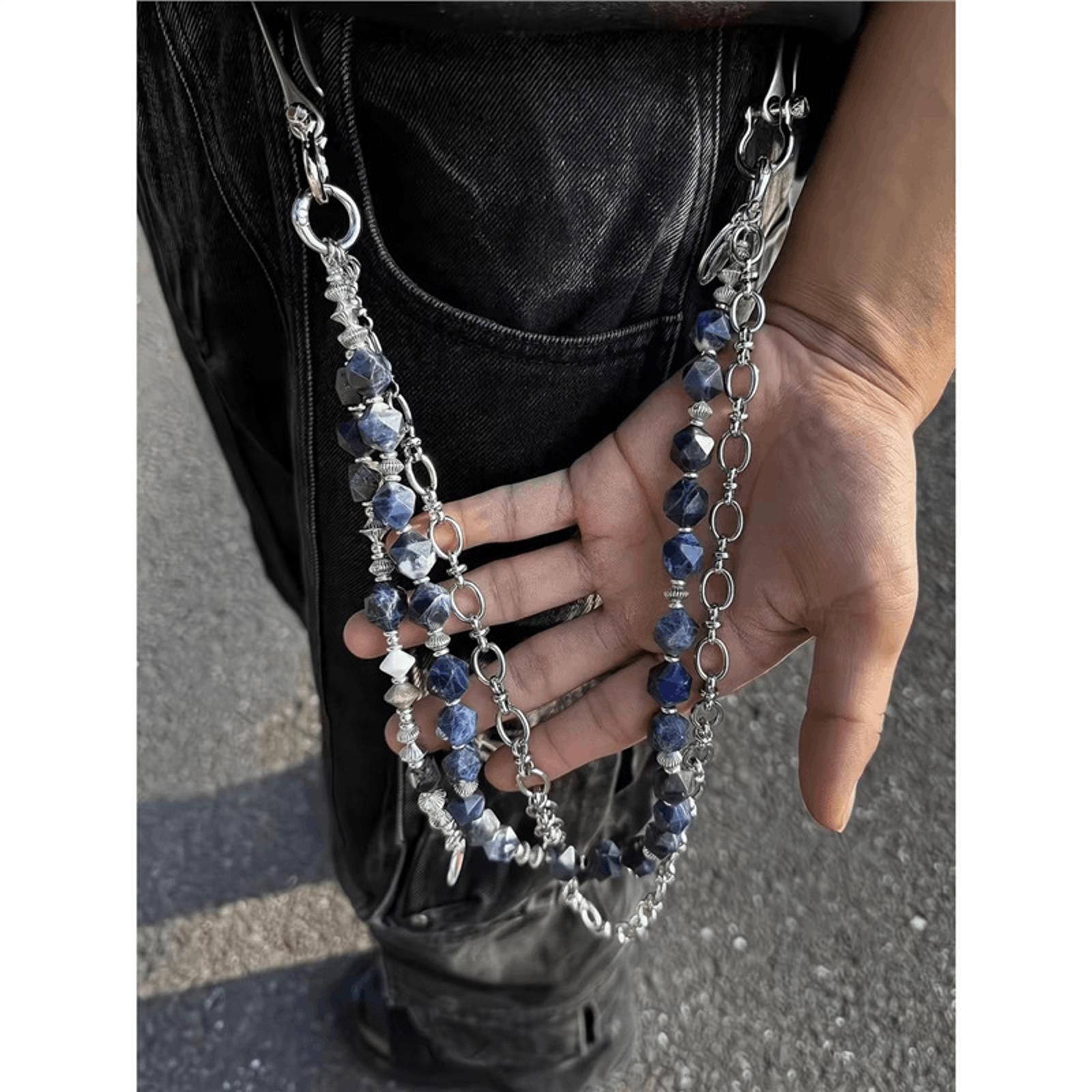 Jewelry Double Layered Chain Wallet Size ONE SIZE - 1 Thumbnail