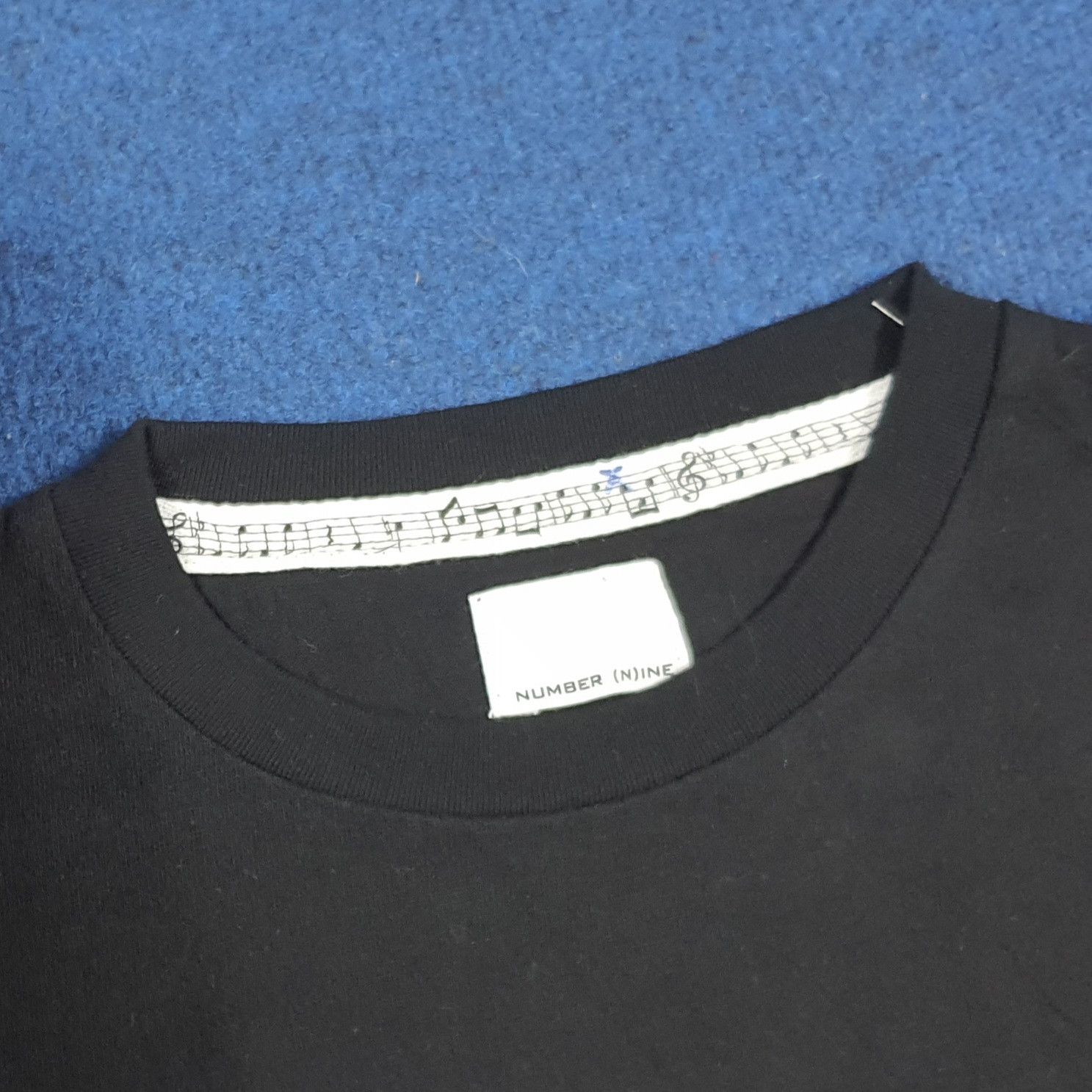 Number (N)ine Vintage Number Nine Studious Center Logo Boxy Tshirt C294N37 Size US L / EU 52-54 / 3 - 4 Thumbnail