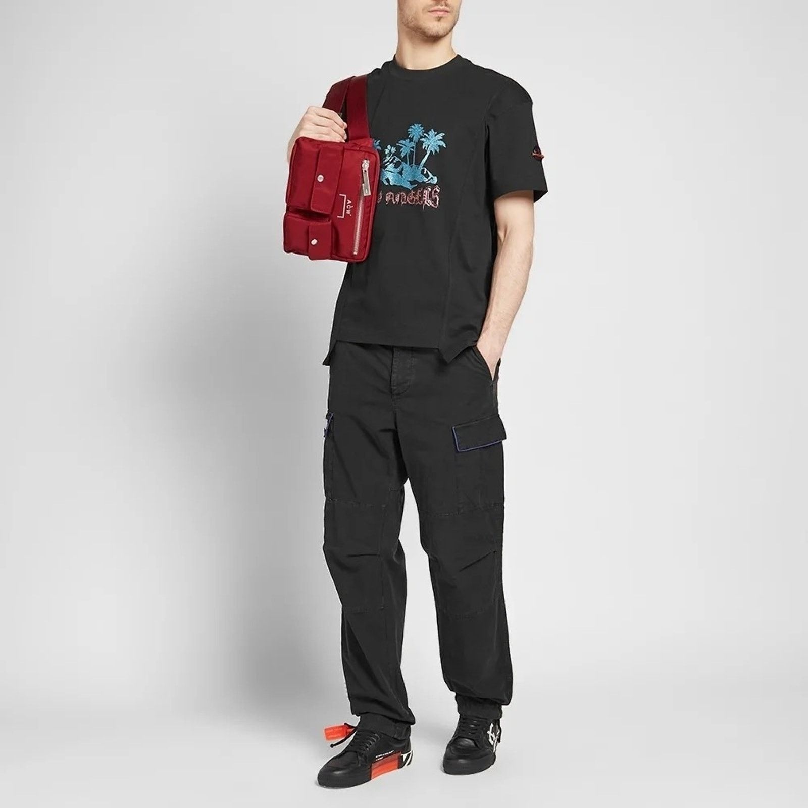 Moncler Moncler x Palm Angels Round Neck Limited T-shirt MSRP $300 Size US S / EU 44-46 / 1 - 11 Thumbnail