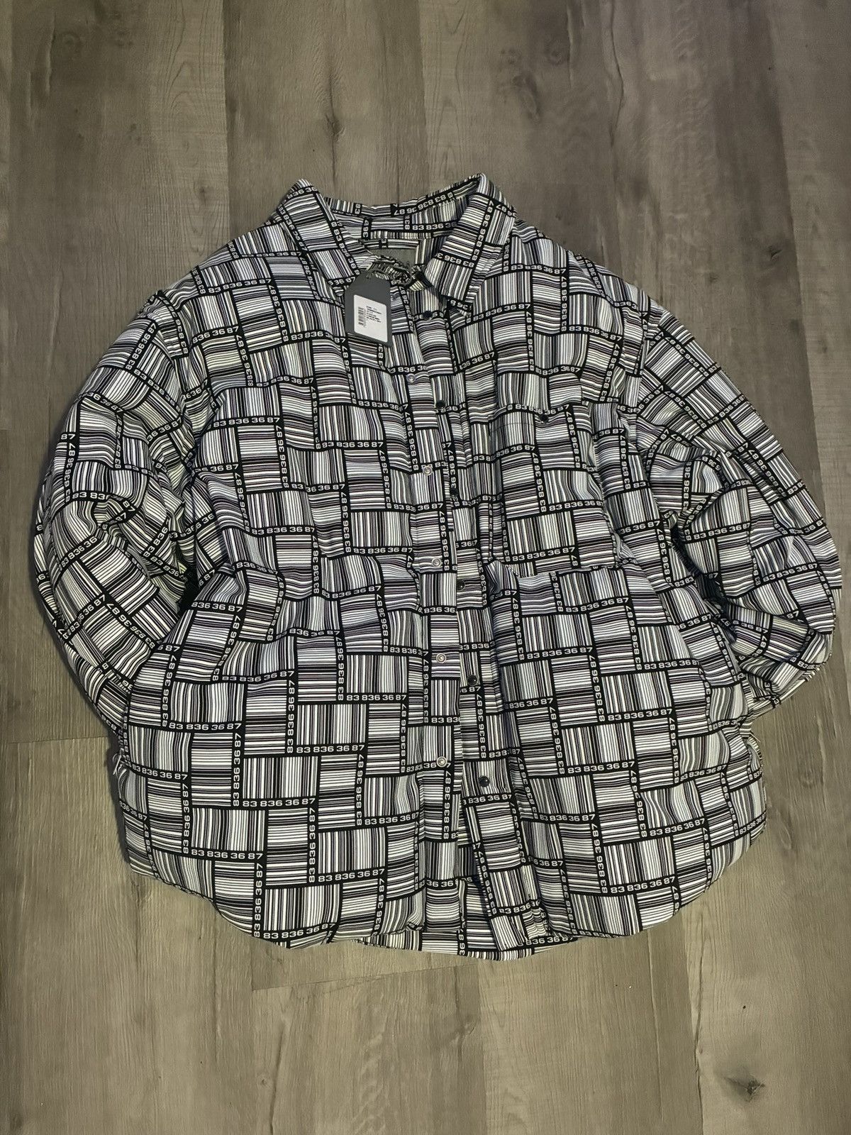 VTMNTS VTMNTS Barcode monogram puffer jacket Size US L / EU 52-54 / 3 - 1 Thumbnail