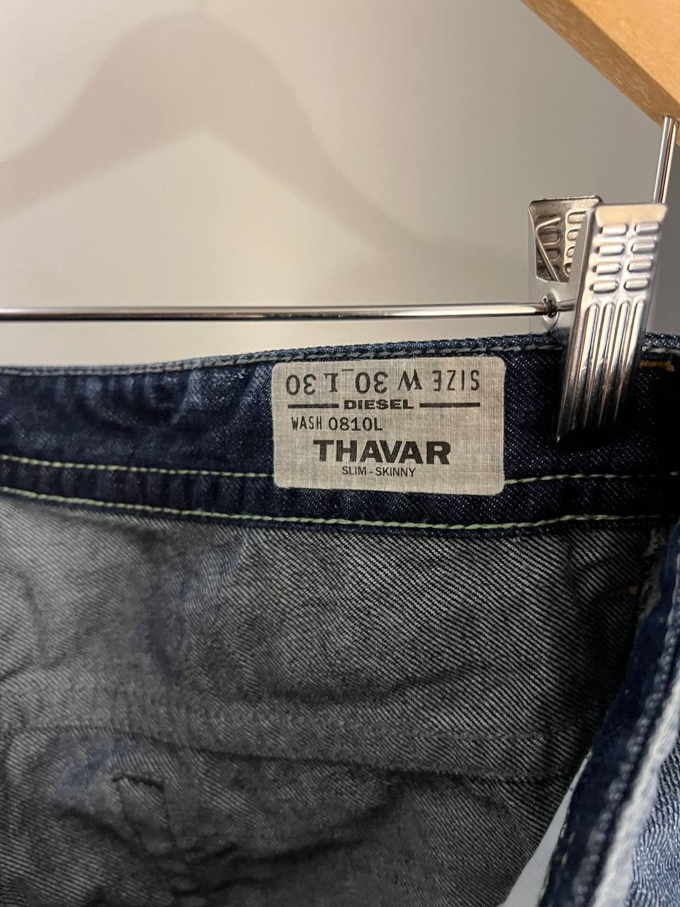 Diesel VINTAGE DIESEL INDUSTRY DENIM DIVISION DESIGNER JEANS RETRO Size US 30 / EU 46 - 11 Thumbnail
