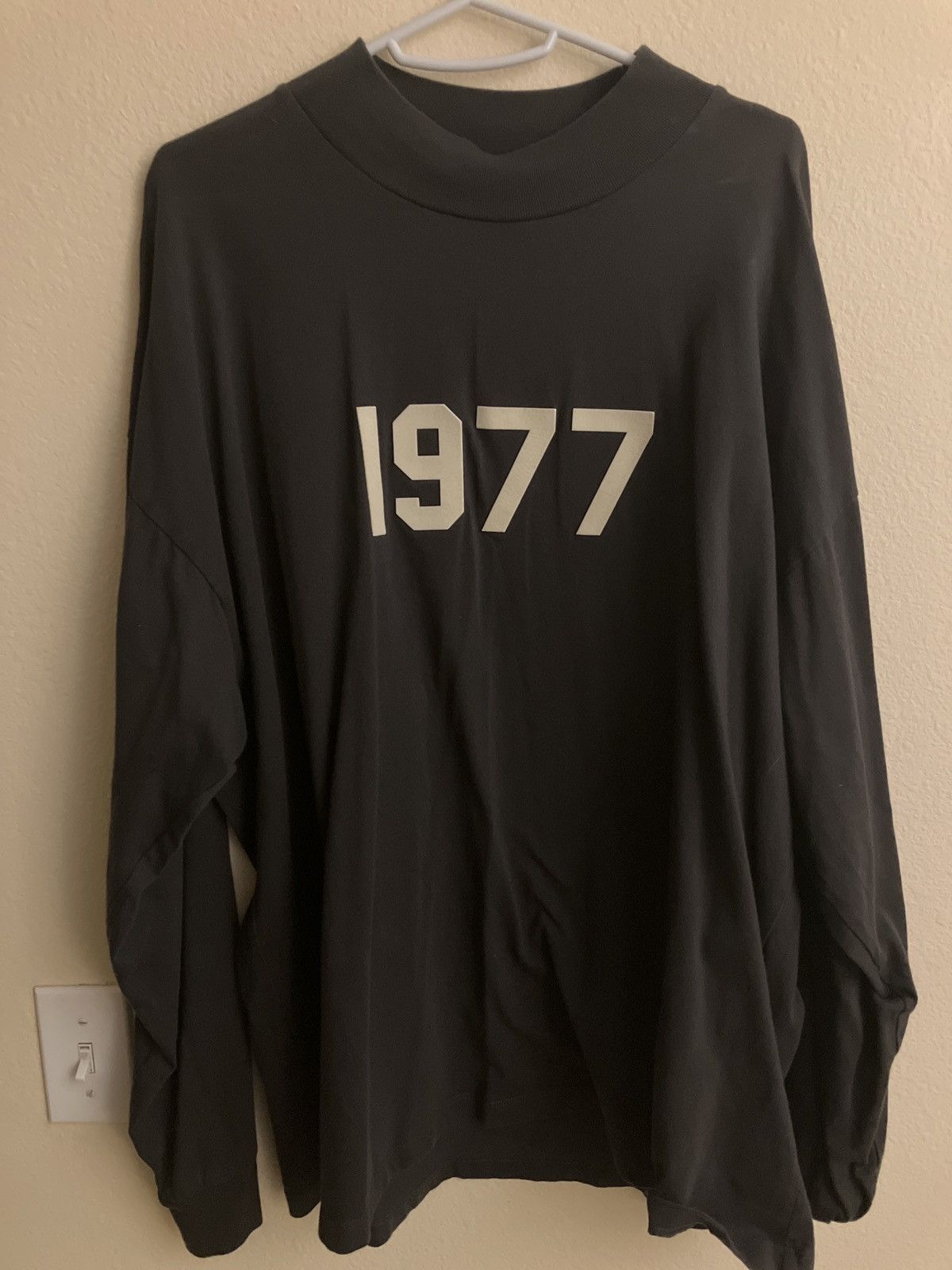 Essentials ESSENTIALS FOG Long Sleeve 1977 Tee - Brown (Large) Size US L / EU 52-54 / 3 - 1 Thumbnail