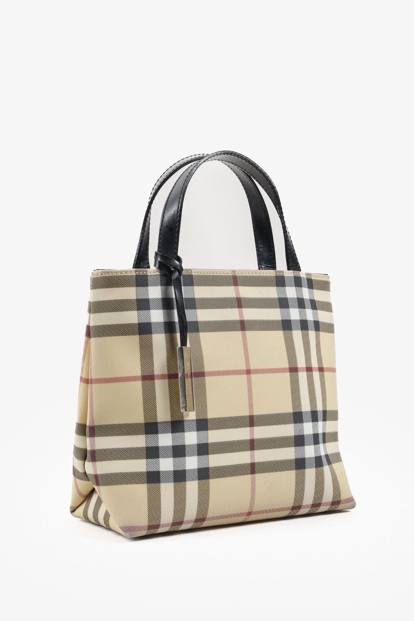 Burberry Burberry Nova Check Mini Tote Bag Size ONE SIZE - 2 Thumbnail