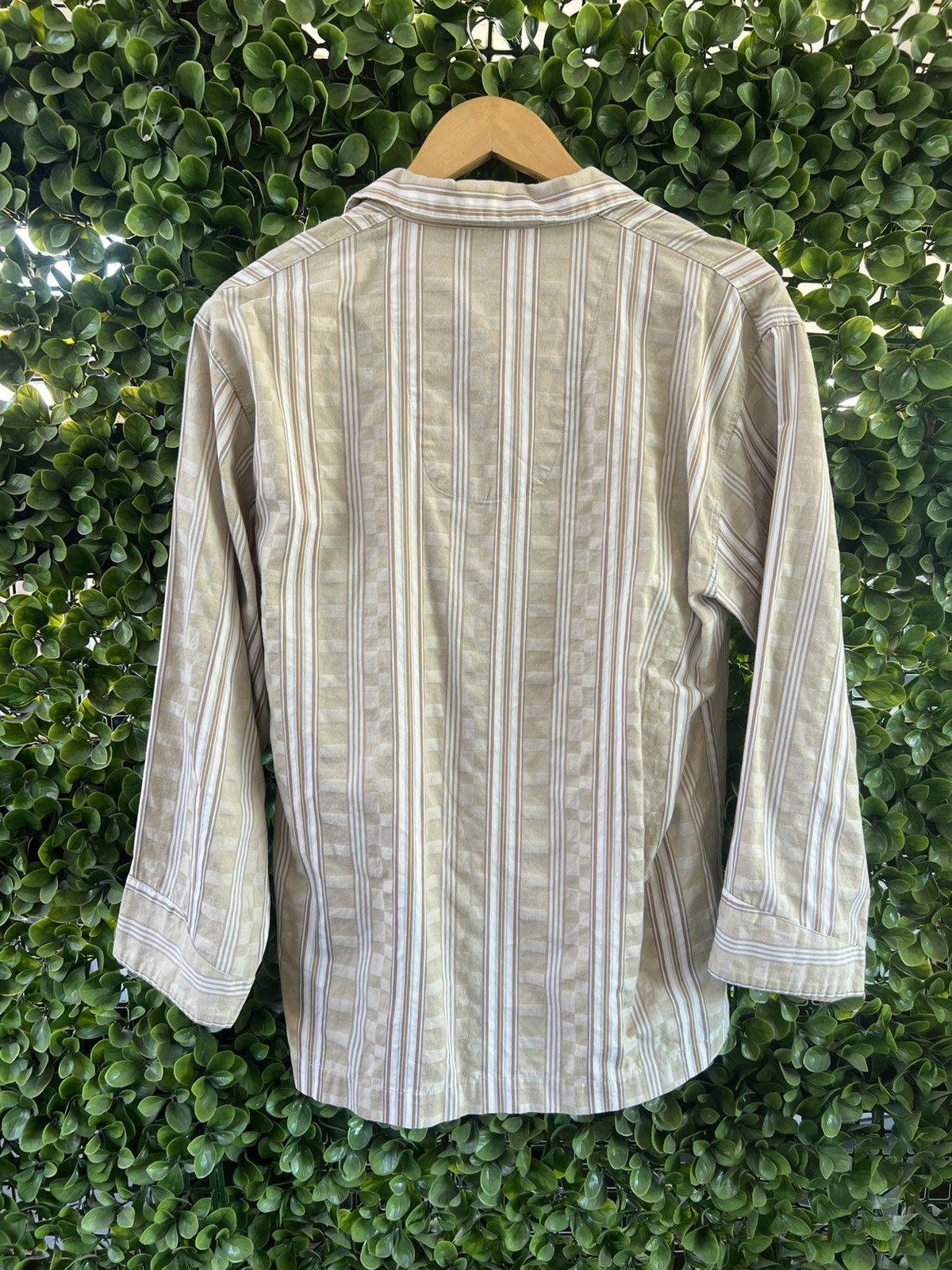 Celine × Vintage Vintage Early 90s Celine Pajamas Shirt Sz Medium Size M / US 6-8 / IT 42-44 - 14 Thumbnail