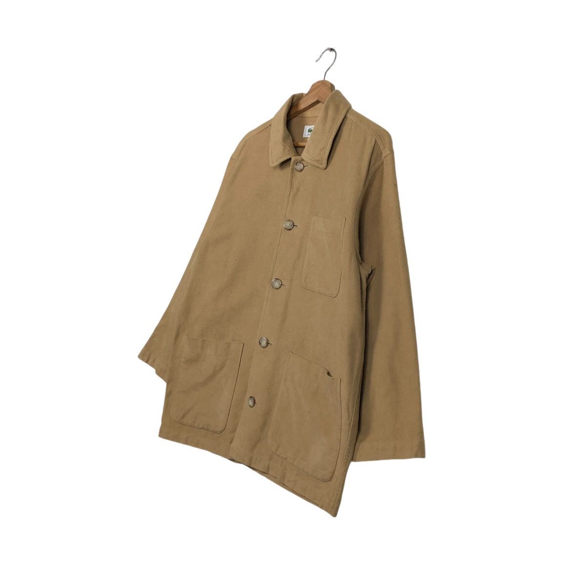 Japanese Brand 🔥VINTAGE CHORE WORKER JACKET LACOSTE DUCK CANVAS Size US M / EU 48-50 / 2 - 4 Thumbnail