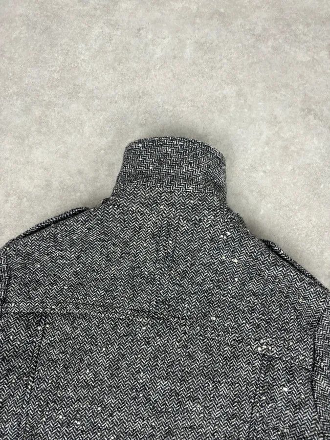 Dolce & Gabbana AW2008 Dolce & Gabbana Grey Wool Officer Buttoned Jacket Size US M / EU 48-50 / 2 - 6 Thumbnail