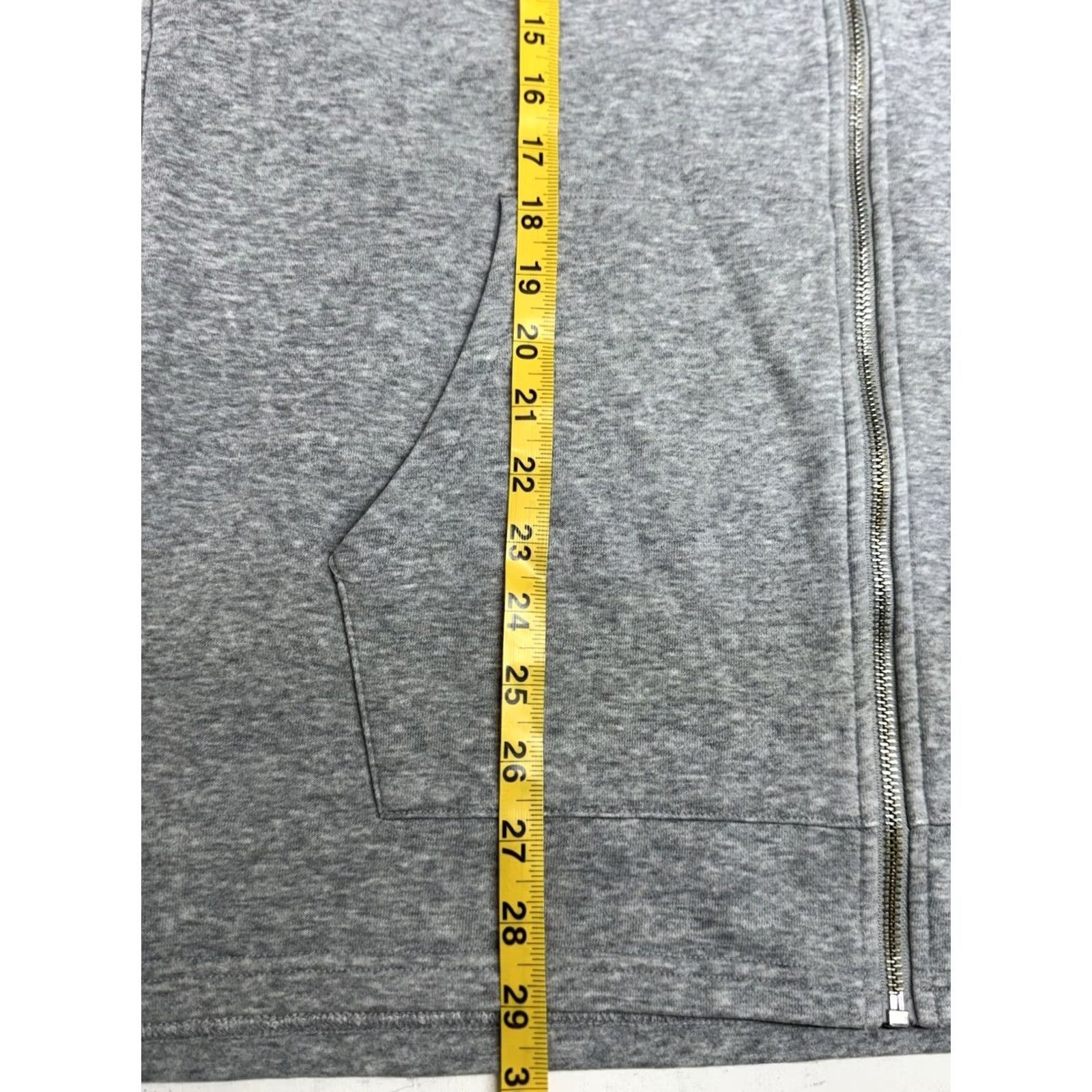 Elwood Elwood Heavyweight Oversized Hoodie Full Zip Sweater Essential Gray Mens M Size US M / EU 48-50 / 2 - 4 Thumbnail
