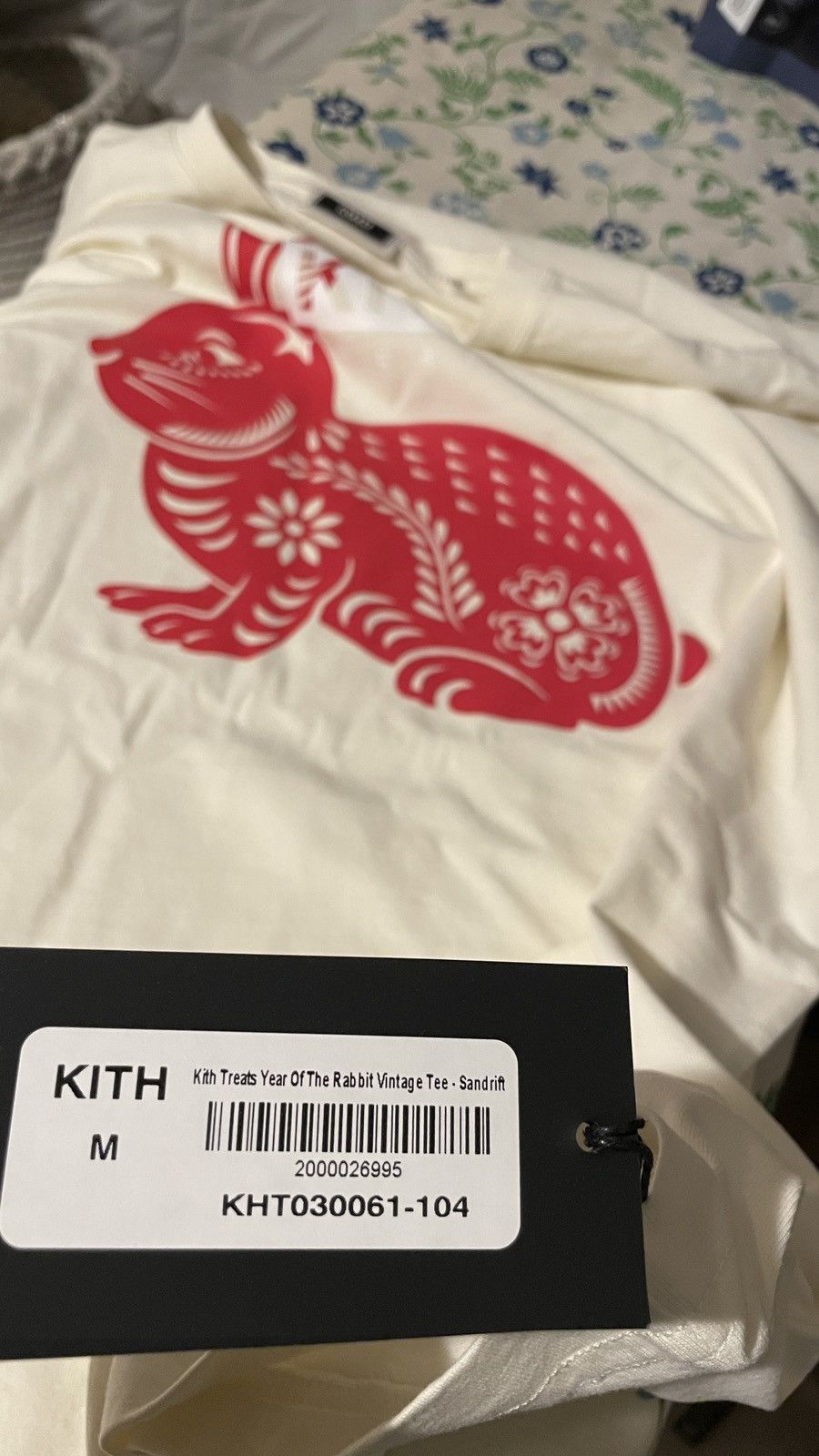 Kith Kith Treats Year of the Rabbit Vintage Tee Size US M / EU 48-50 / 2 - 8 Thumbnail