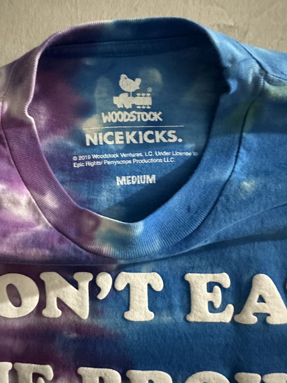 Nice Kicks Nice kicks x Woodstock 50th anniversary Tshirt Size US M / EU 48-50 / 2 - 3 Thumbnail