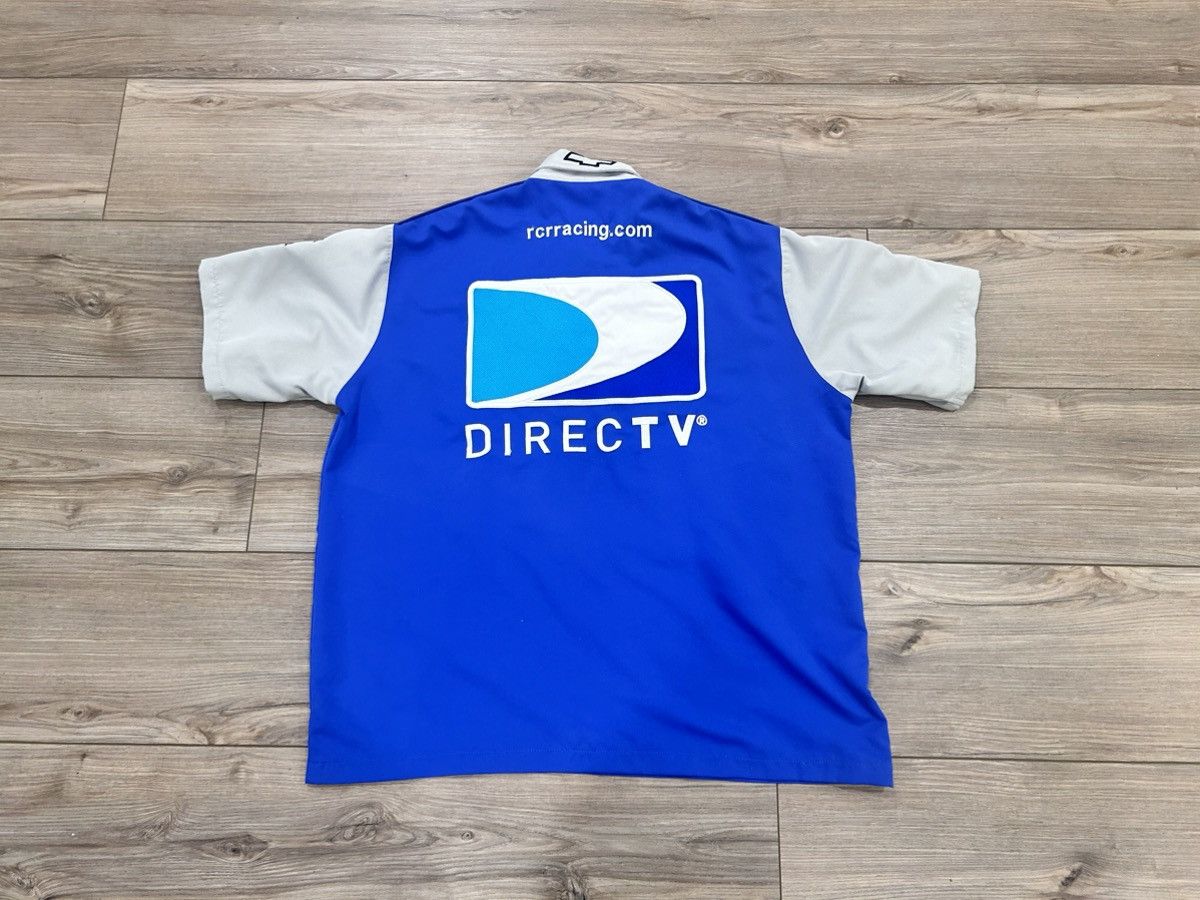 Vintage Blue and white Jack Daniels NASCAR racing shirt #NASCAR Size US XL / EU 56 / 4 - 2 Thumbnail