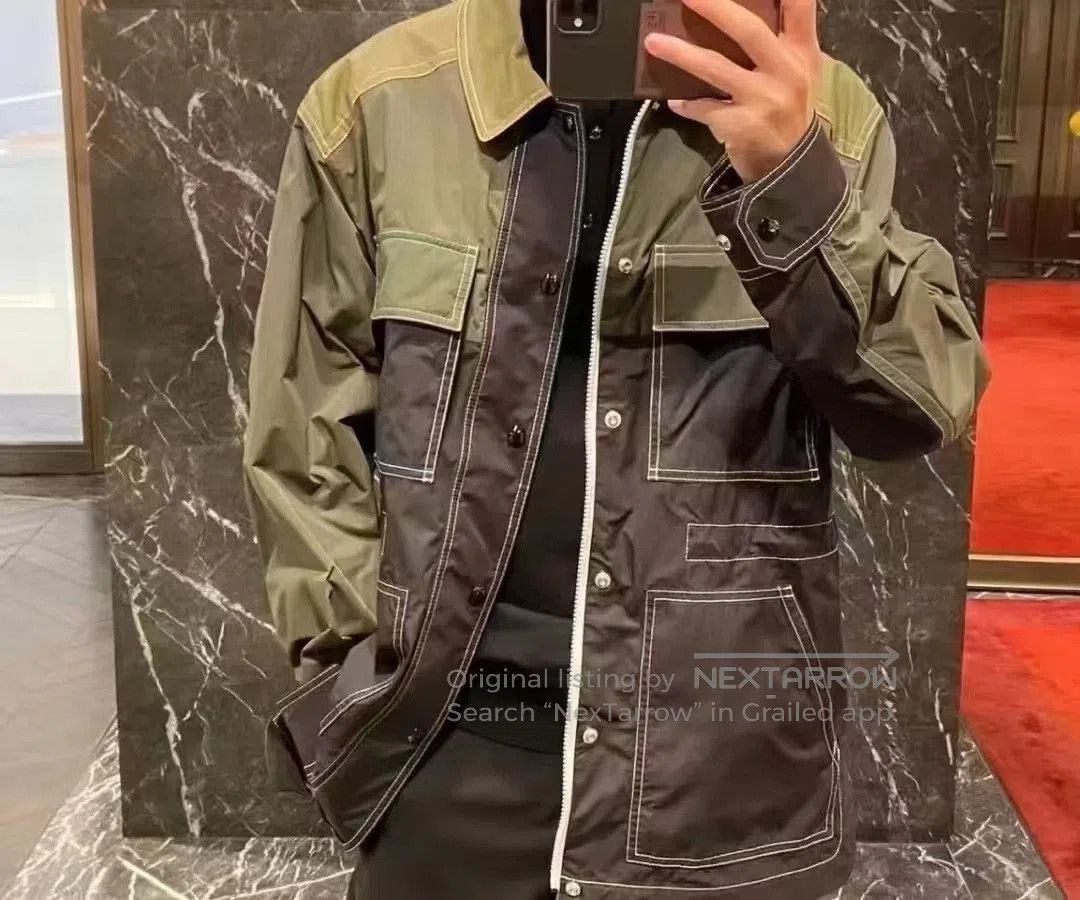Moncler Moncler Colorblock Logo Collar Work Jacket. Size US S / EU 44-46 / 1 - 8 Thumbnail