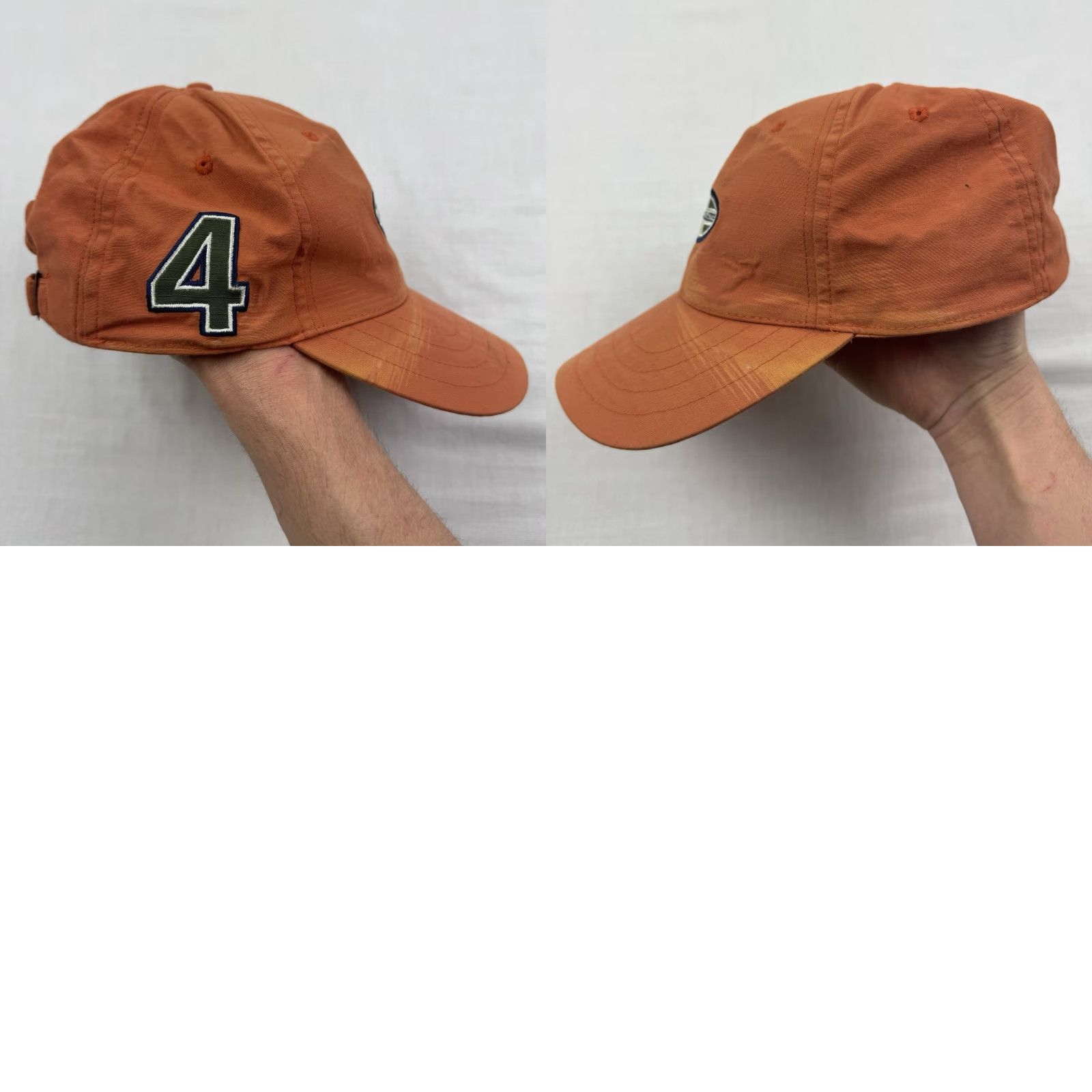 Vintage VINTAGE No Boundaries Baseball Cap Hat Adult One Size Casual Y2K Hipster Punk Orange 90s Size ONE SIZE - 8 Thumbnail