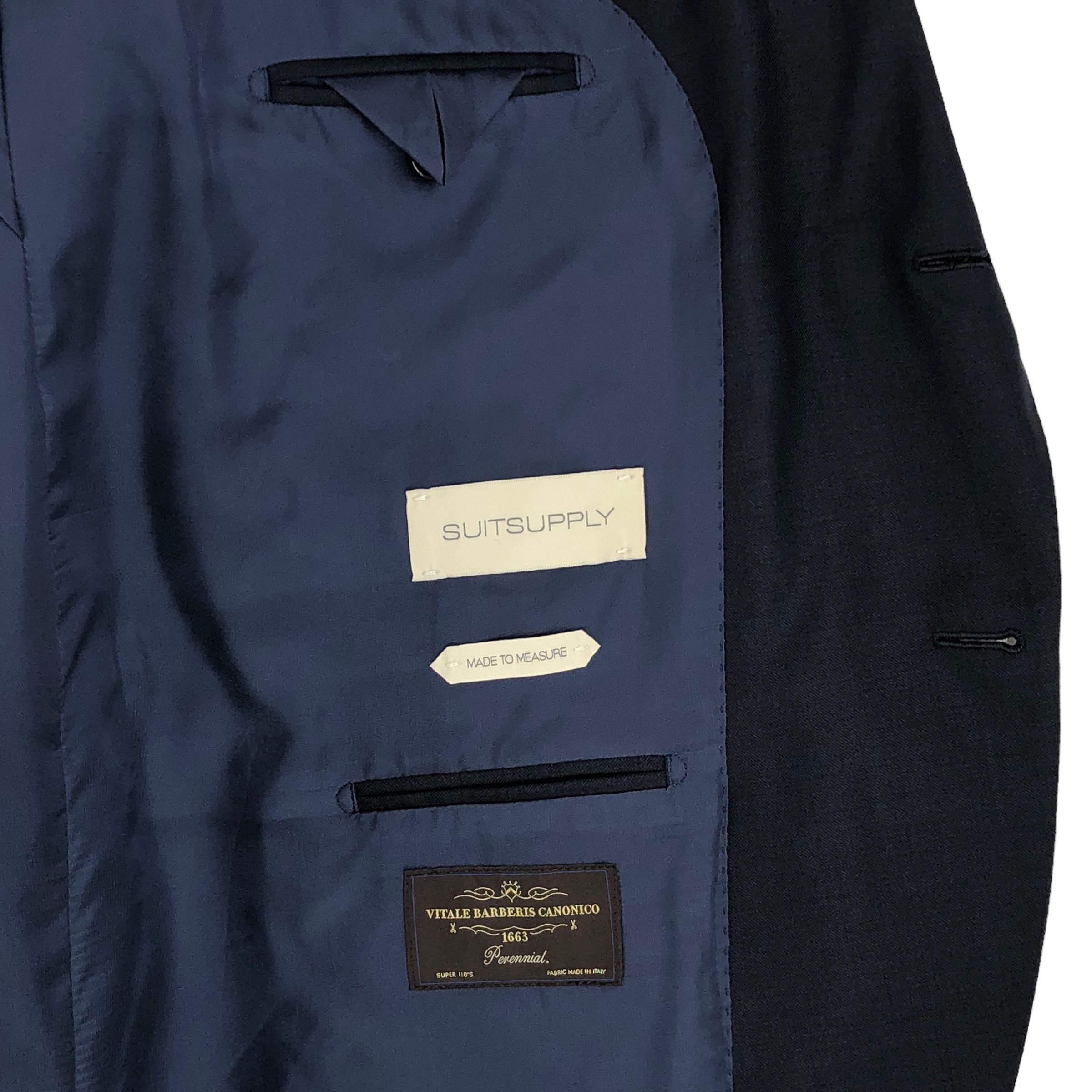 Suitsupply SUITSUPPLY Lazio Wool Formal Suit EU:33; UK/US 56 - W48 L32 Size 54R - 10 Thumbnail