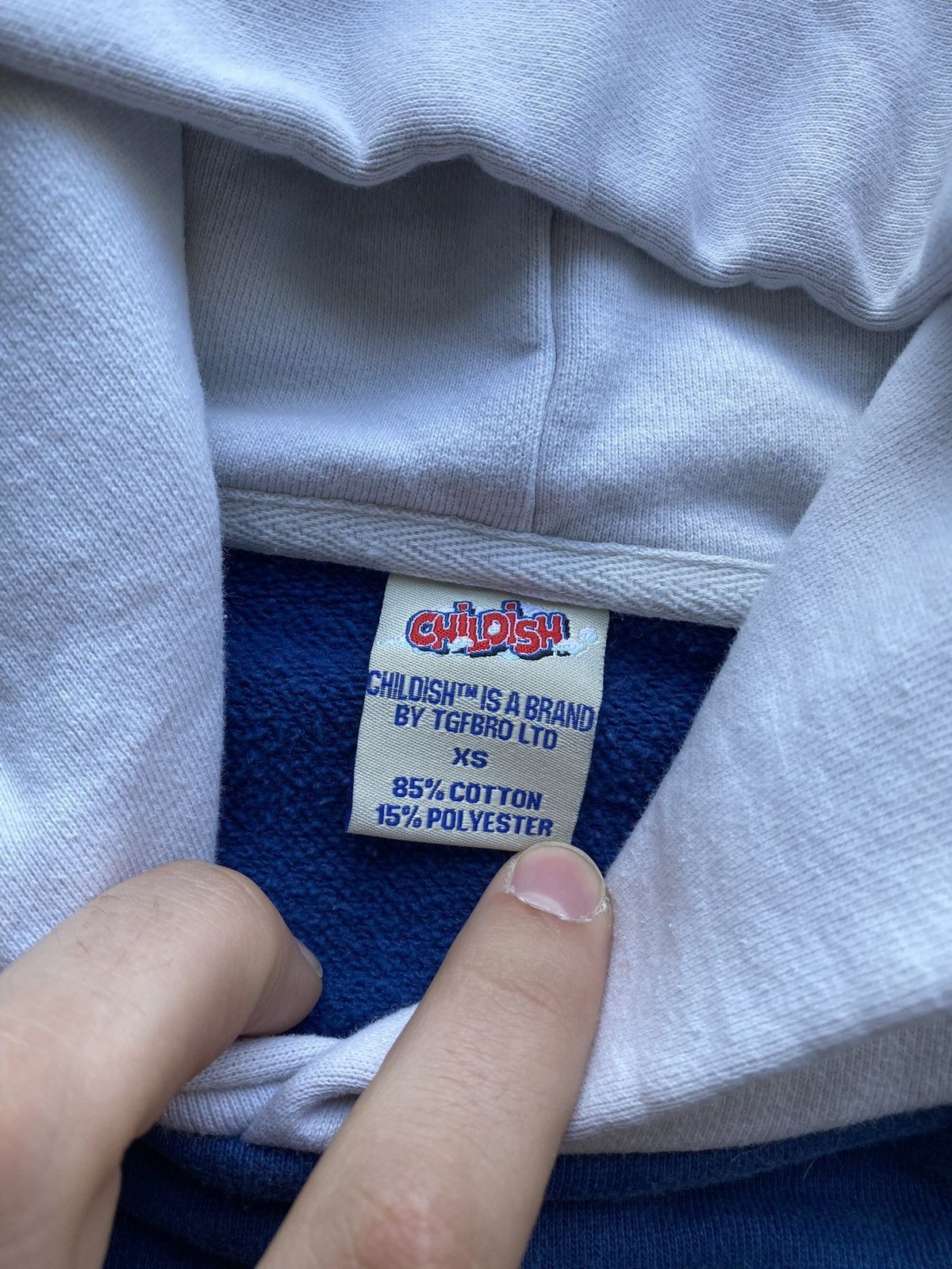 Other 🔥Childish Theme Park blue hoodie xs oversized rare Size US XS / EU 42 / 0 - 6 Thumbnail
