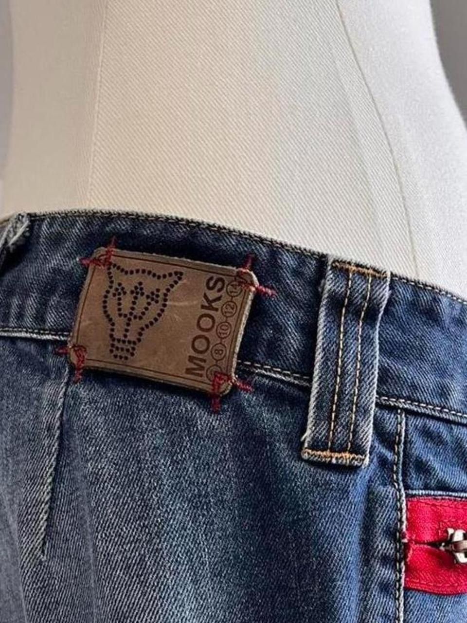 Other Mooks 90s Aussie VINTAGE low rise flare jeans size -30 Size 30" / US 8 / IT 44 - 4 Thumbnail