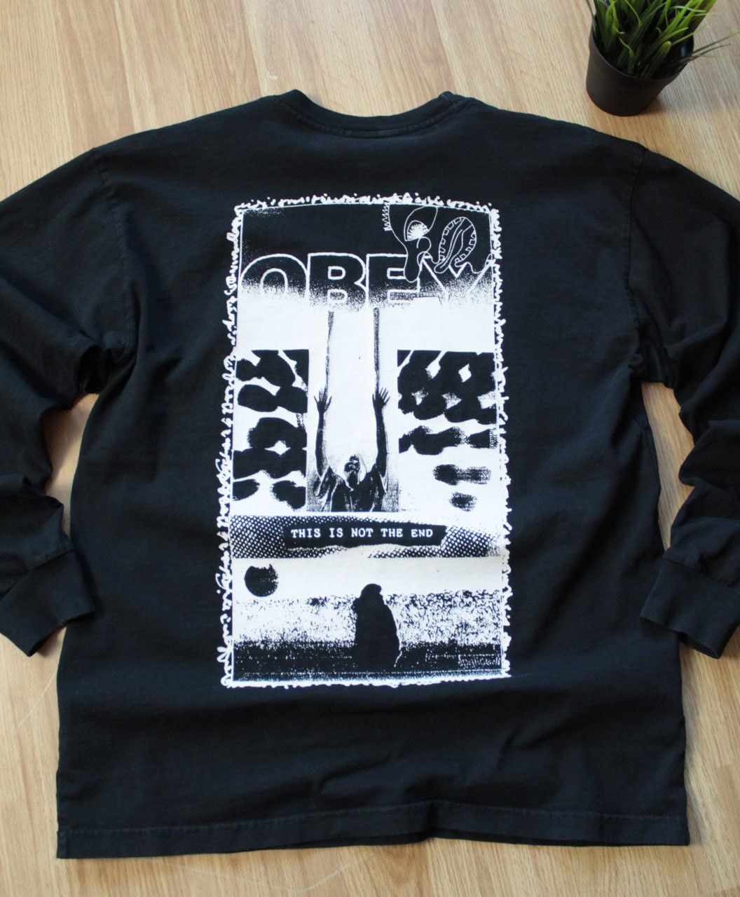 Band Tees 🔥 Obey Suicidal Tendencies Oversized Long Sleeve Shirt Punk Size US M / EU 48-50 / 2 - 4 Thumbnail