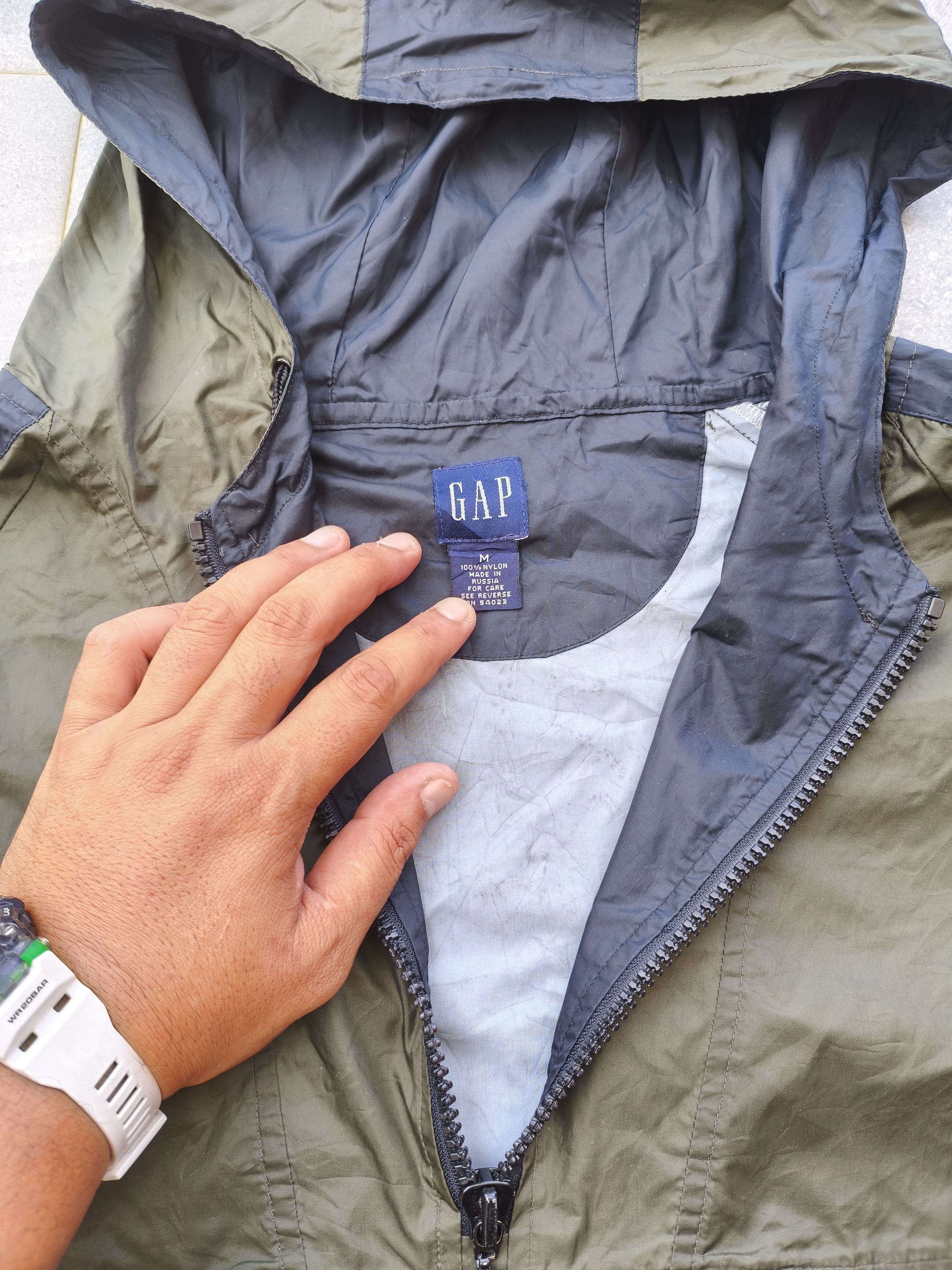 Gap Gap Anorak Half Zipper Pullover Windbreaker Jacket Size US M / EU 48-50 / 2 - 11 Thumbnail