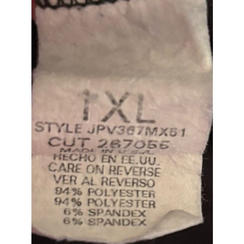 Other Briggs New York Black V-Neck Tie-Back Top Size 1X Size XL / US 12-14 / IT 48-50 - 7 Thumbnail