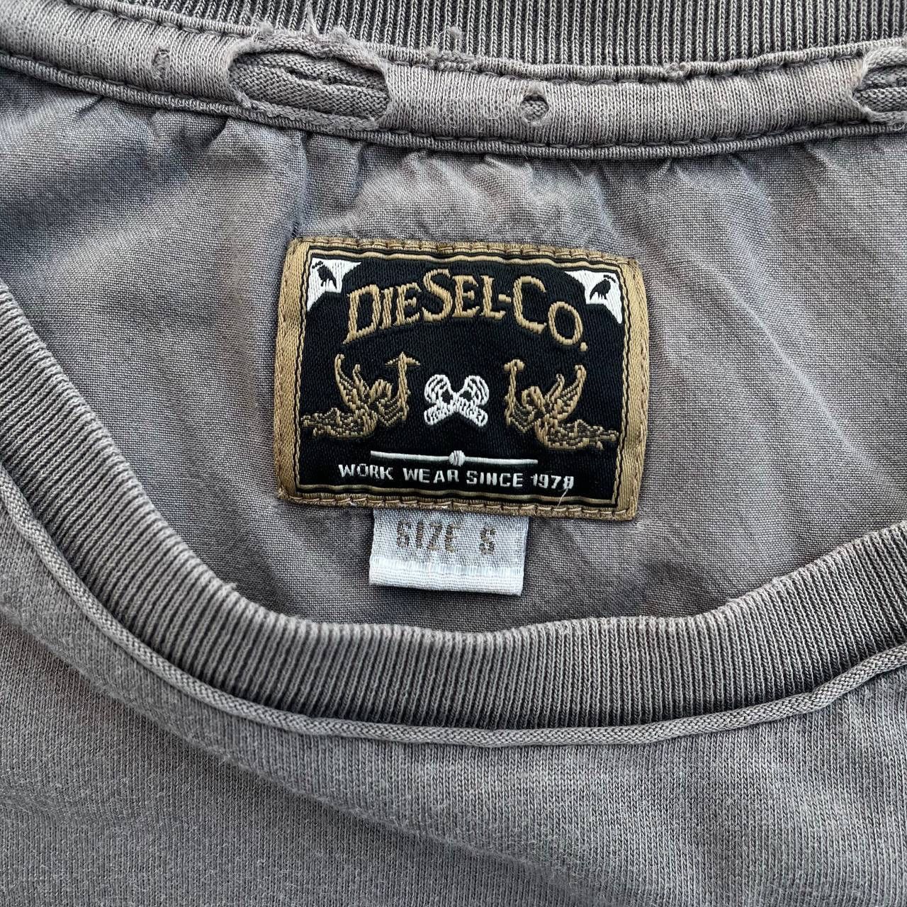 Diesel Vintage Diesel T-shirt Big Logo Size S Y2K Grunge 00s Crazy Size US S / EU 44-46 / 1 - 8 Thumbnail