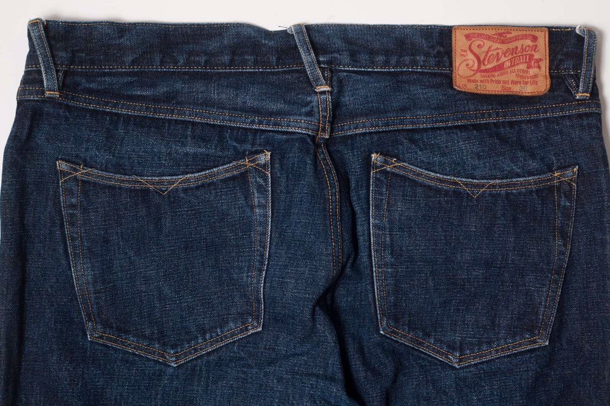 Stevenson Overall Co. STEVENSON 210 Big Sur Selvedge 14oz Jeans Slim Tapered Size US 36 / EU 52 - 7 Thumbnail