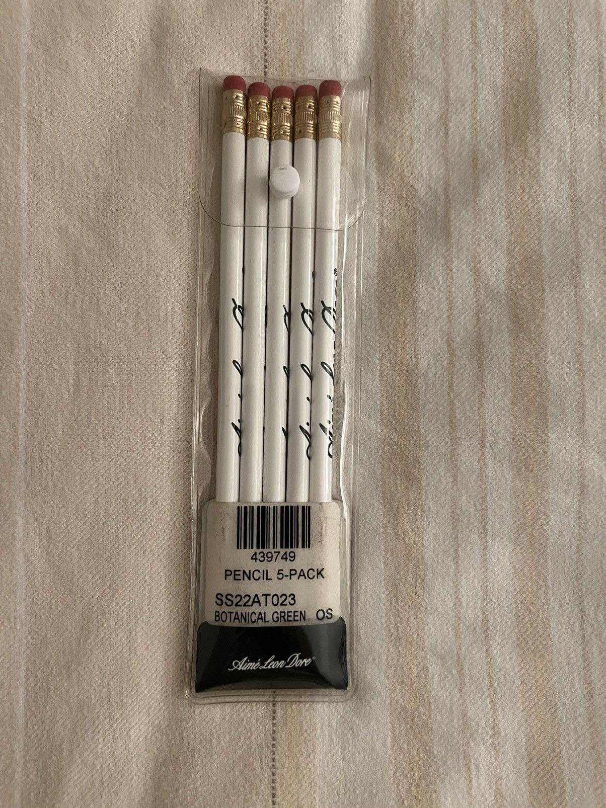 Aime Leon Dore Aime Leon Dore ALD Pencil 5-Pack Botanical Green FW22 Size ONE SIZE - 2 Thumbnail