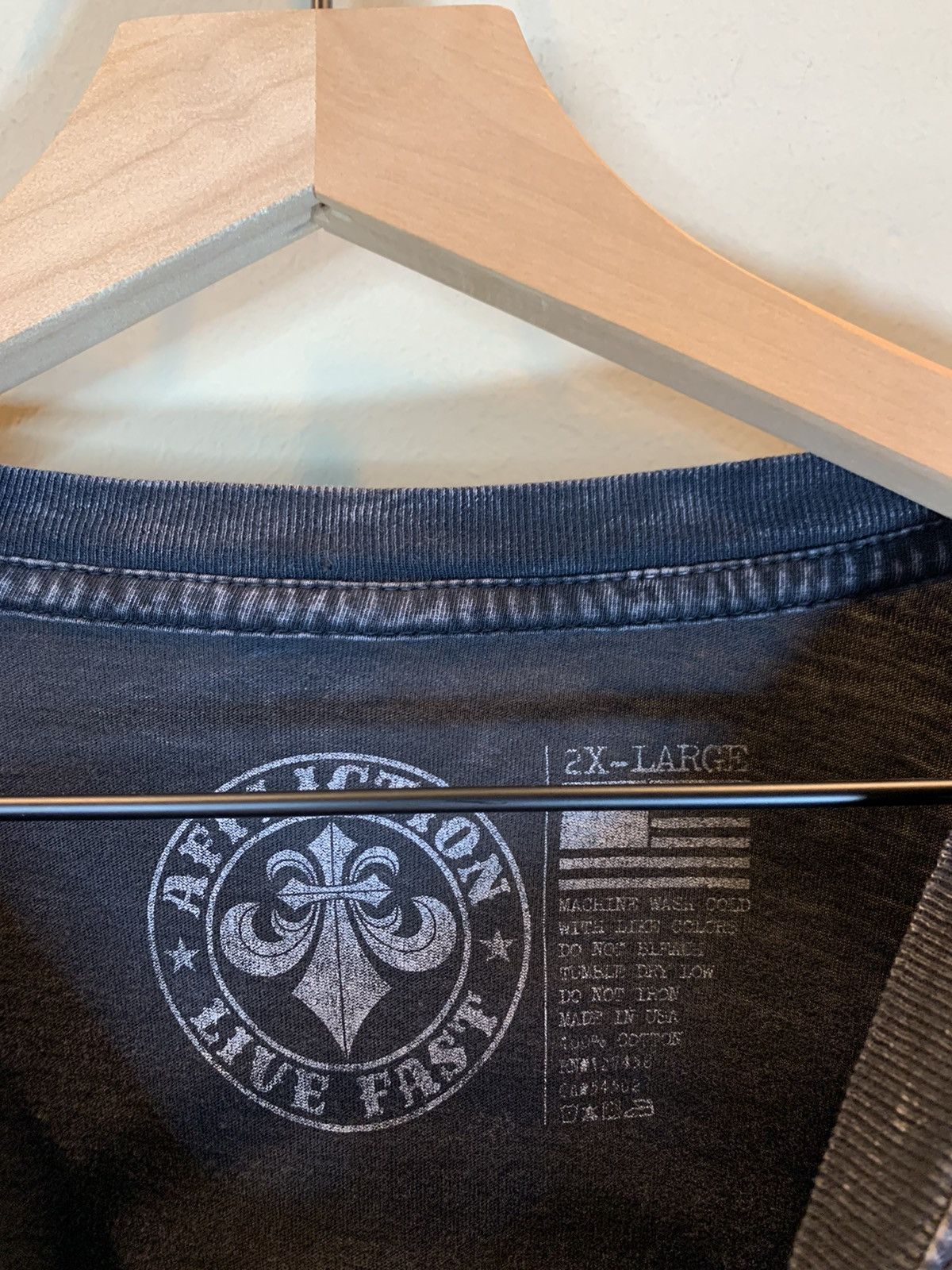 Affliction × Designer × Vintage *RARE* Affliction Definition Lead When Others Follow Shirt Size US XXL / EU 58 / 5 - 7 Thumbnail