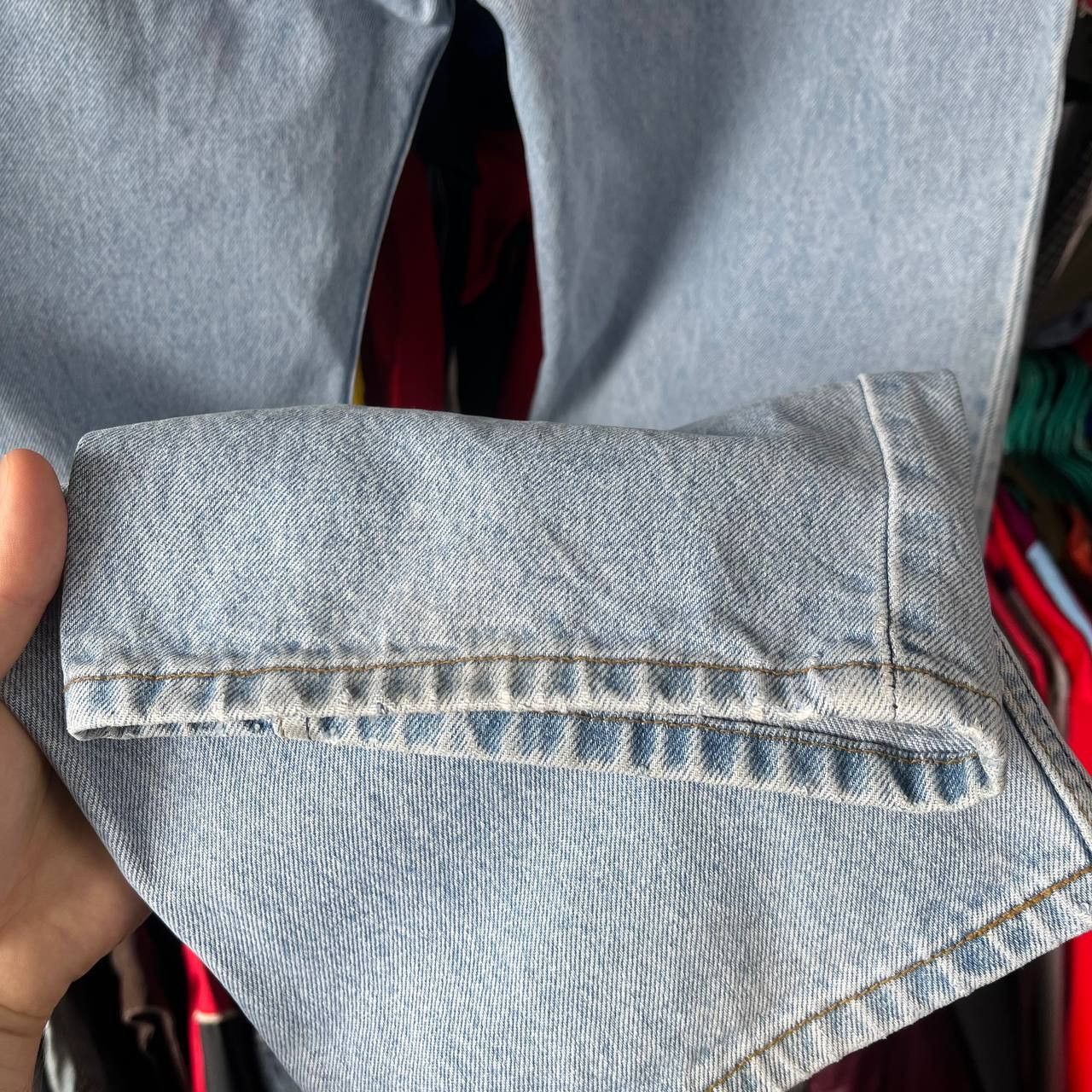 Levi's Vintage 90s Levis 501 Blue Denim Pants Made in USA Size US 40 / EU 56 - 5 Thumbnail