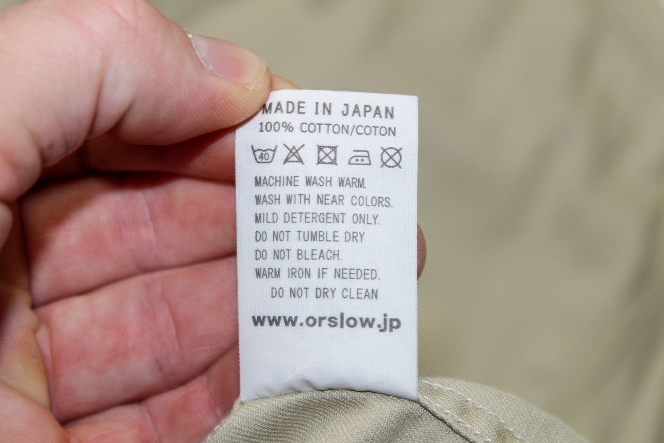 Orslow Vintage Fit Twill Shirt Size US S / EU 44-46 / 1 - 6 Thumbnail
