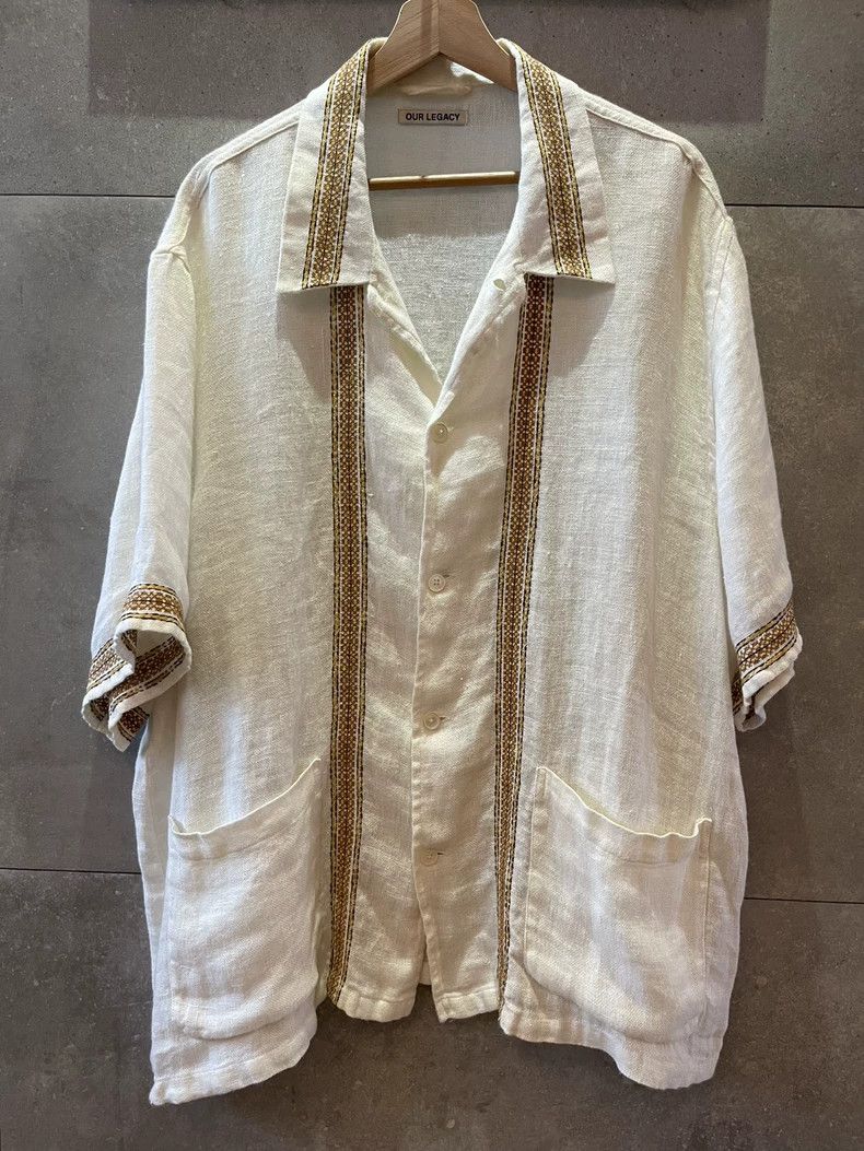 Our Legacy Our LegacyLinen shirt Size US L / EU 52-54 / 3 - 1 Thumbnail