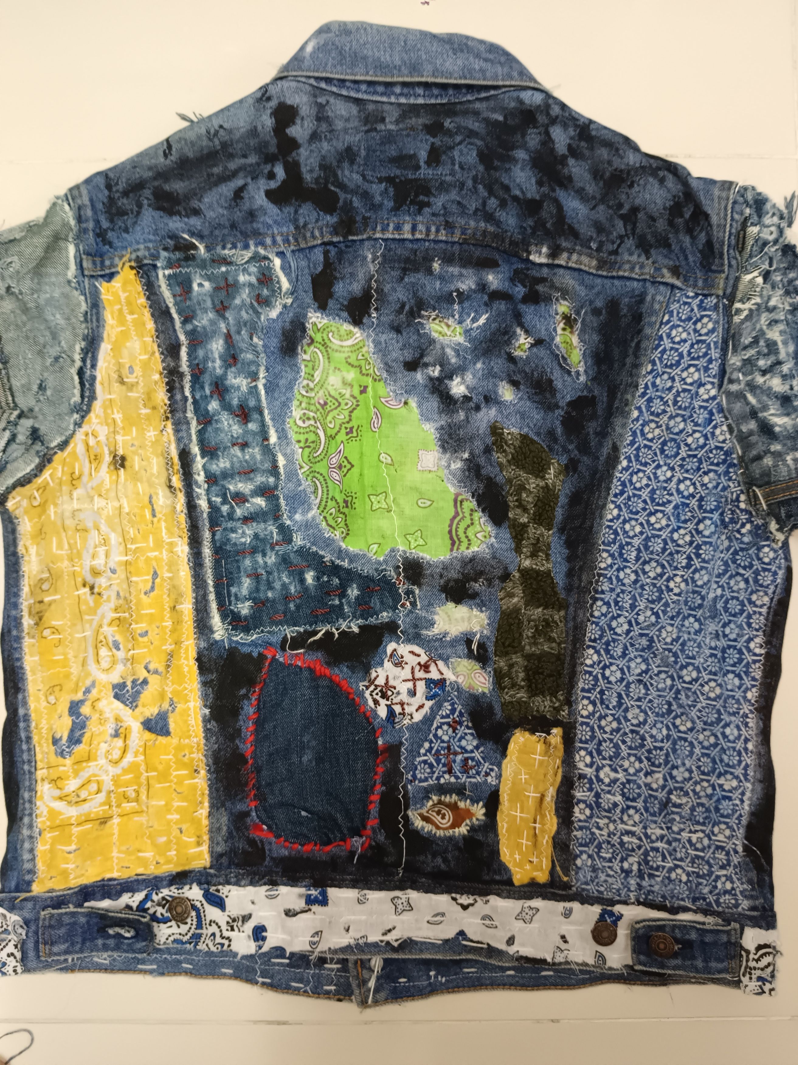 If Six Was Nine × Levi's Vintage Levis Trucker Jacket Size US M / EU 48-50 / 2 - 13 Thumbnail