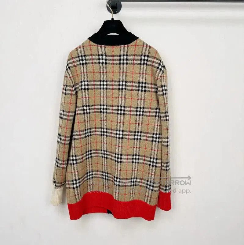 Burberry Burberry Colorblock Women's Cardigan in Size S. Size S / US 4 / IT 40 - 2 Thumbnail