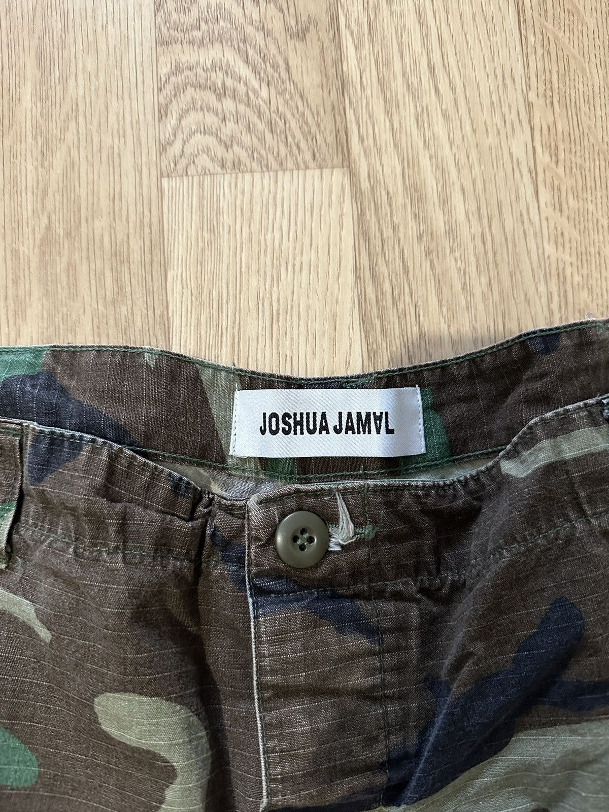 Designer × Military × Vintage Joshua Jamal woodland nbhd
