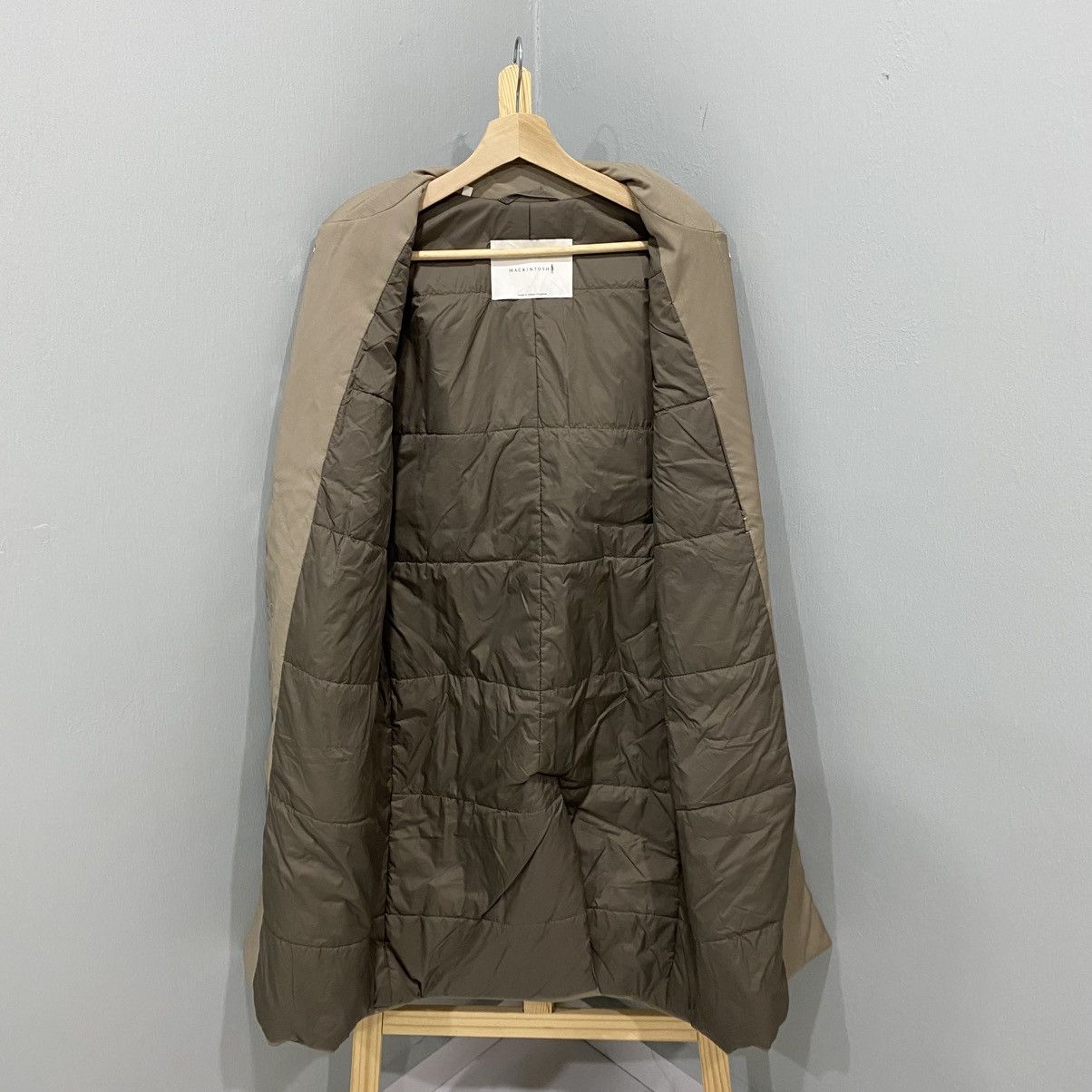 Mackintosh Mackintosh Beige Balmacaan Coat - Made in UK - Premium Mac Size US S / EU 44-46 / 1 - 3 Thumbnail
