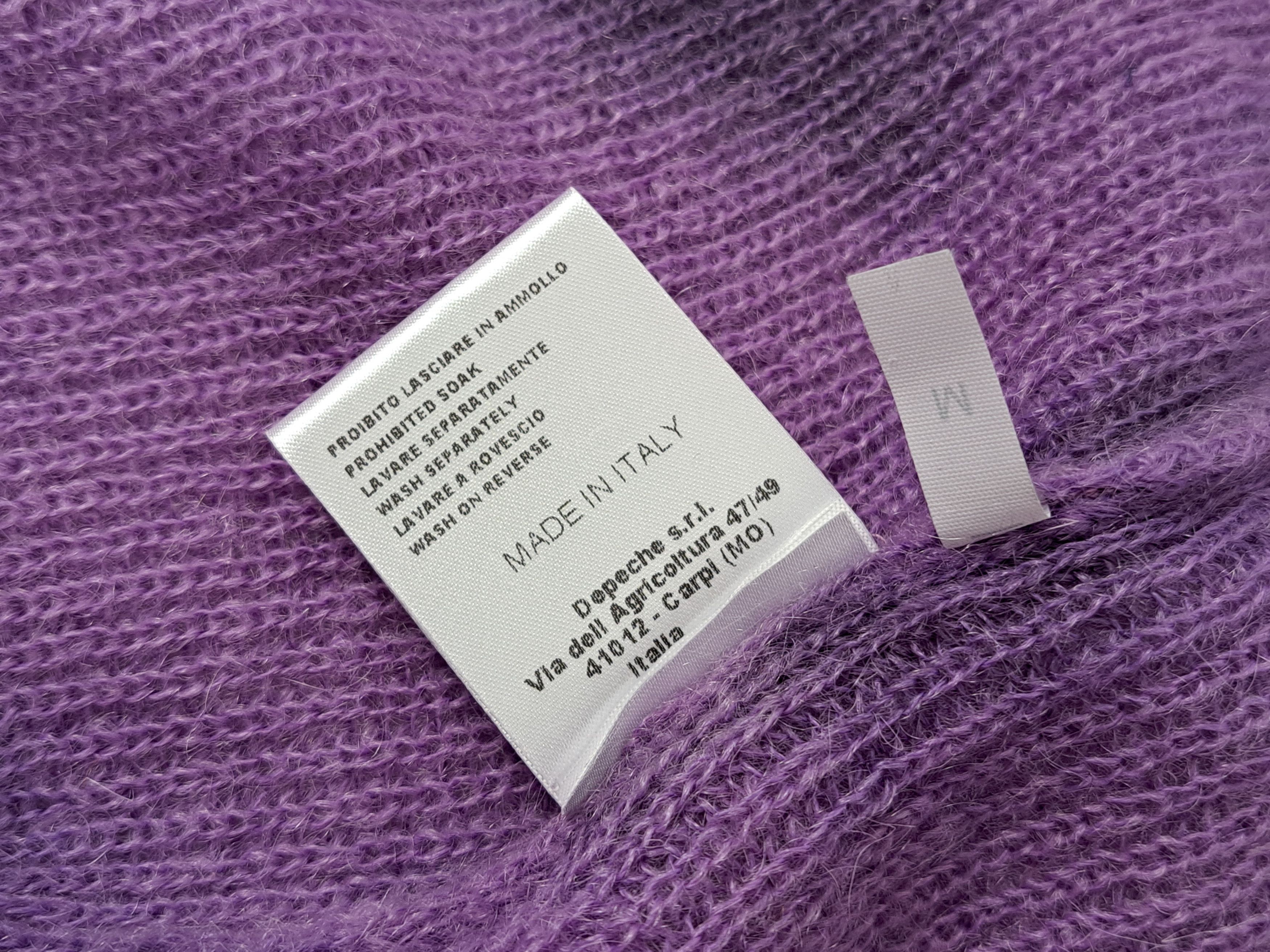 Other ANIYE BY purple mohair blend sweater. Size M Size M / US 6-8 / IT 42-44 - 12 Thumbnail