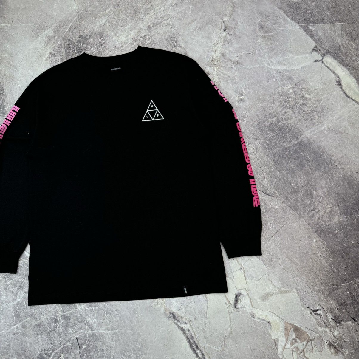 Huf Huf Longsleeve T shirt Japan Purple Skater Sk8 Streetwear M Size US M / EU 48-50 / 2 - 13 Thumbnail