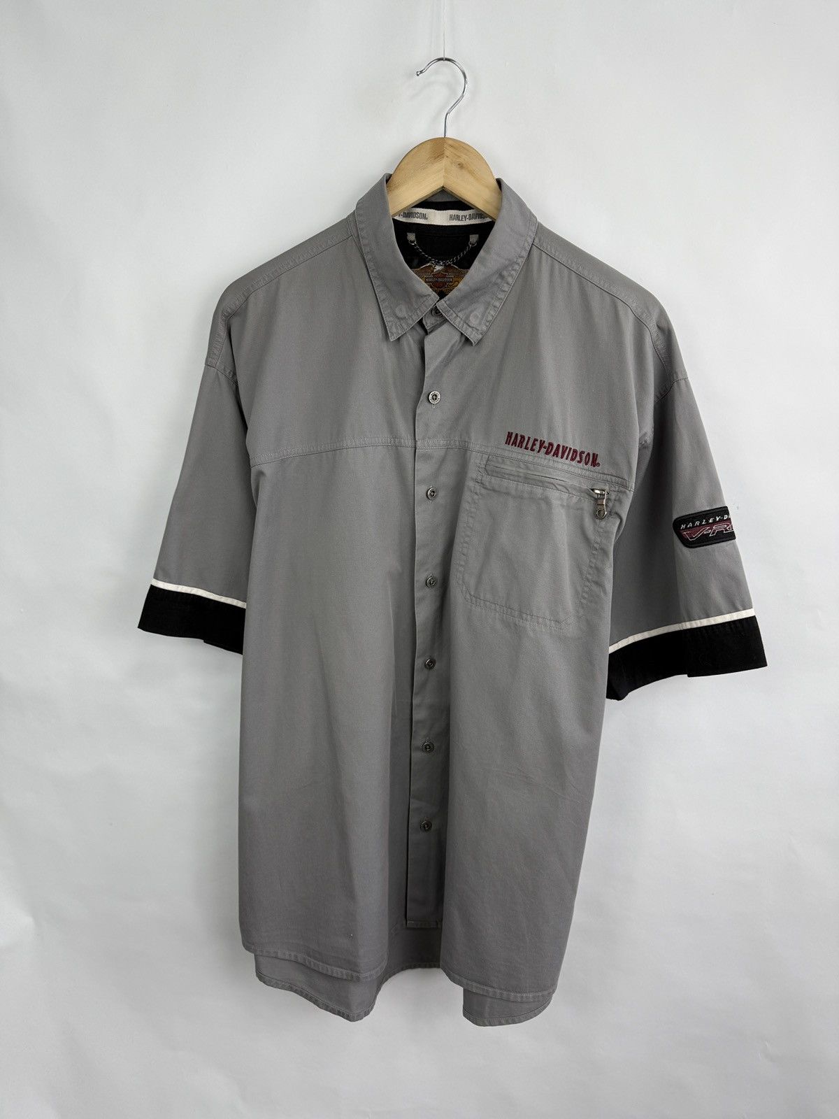 Harley Davidson 🇺🇸 Vintage 90s Harley Davidson Choppers Shirt Rare Retro Hype Size US XL / EU 56 / 4 - 4 Thumbnail