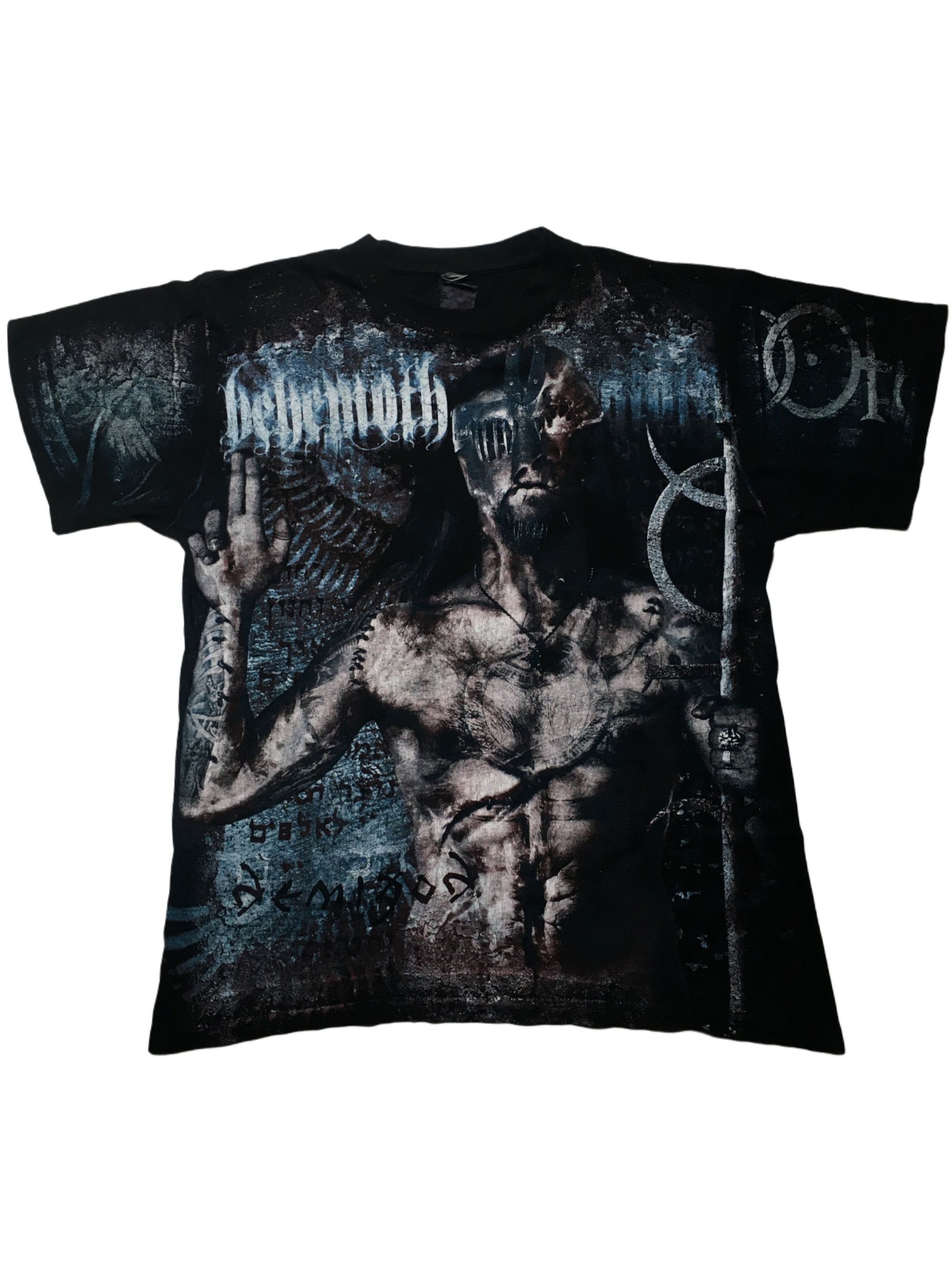 Band Tees Vintage Behemoth - Demigod Allover Print Band Tee Size US L / EU 52-54 / 3 - 1 Thumbnail