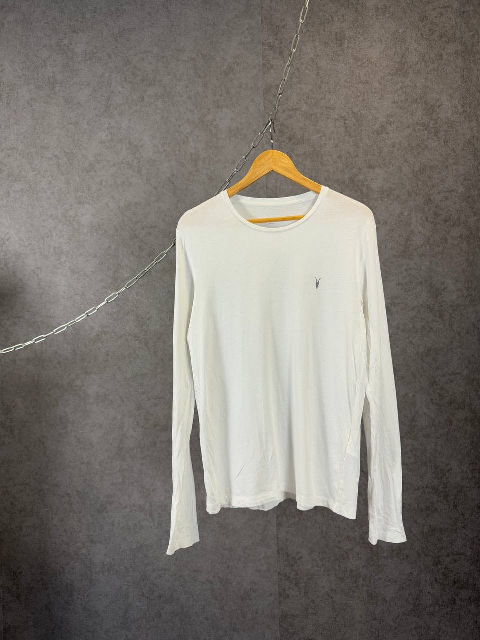 Allsaints × Designer Allsaints logo designer longsleeve Size US S / EU 44-46 / 1 - 1 Thumbnail