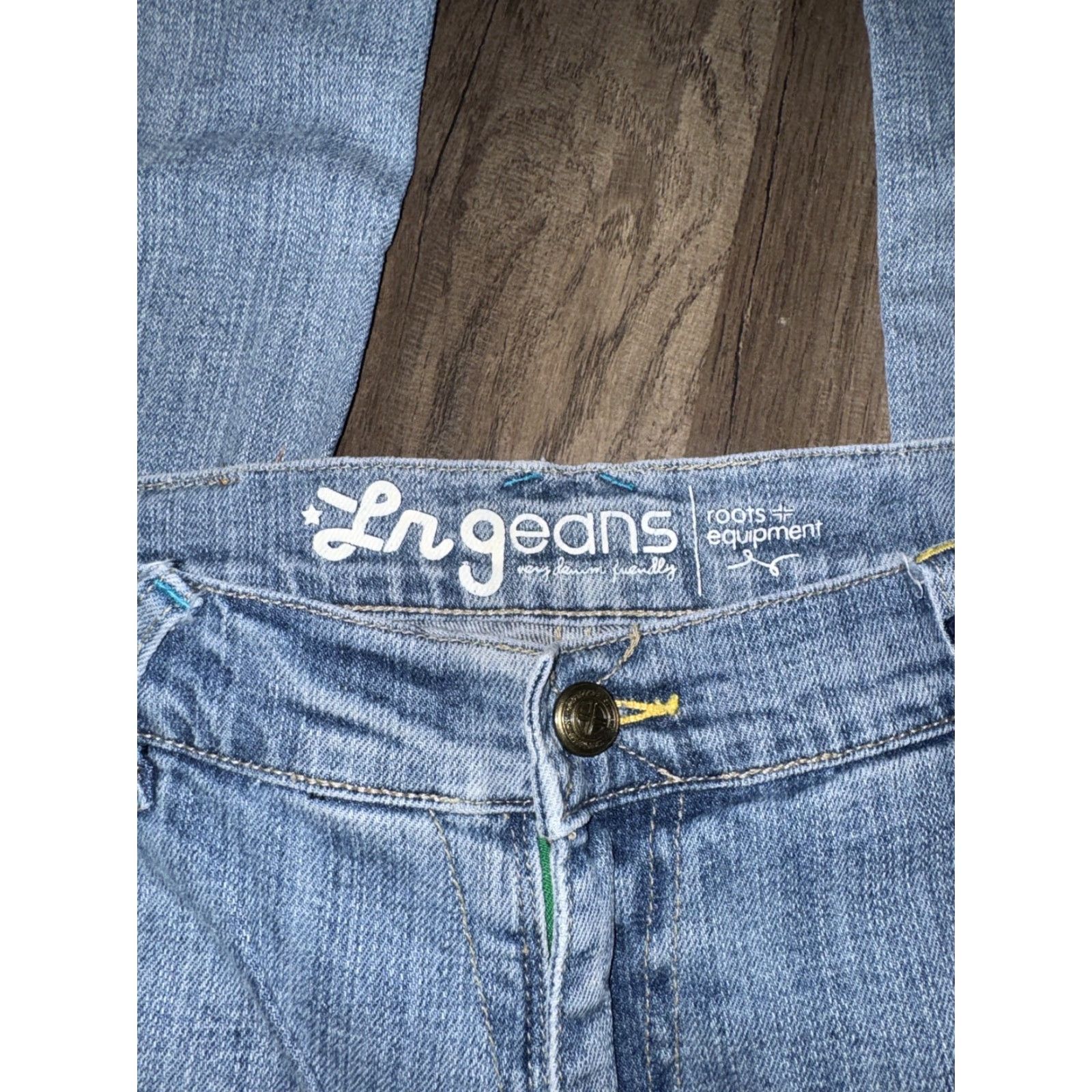 Denime VINTAGE LRG Jeans Denim Blue 34x34 Men Regular 34 Inseam 34 Straight Size US 34 / EU 50 - 4 Thumbnail