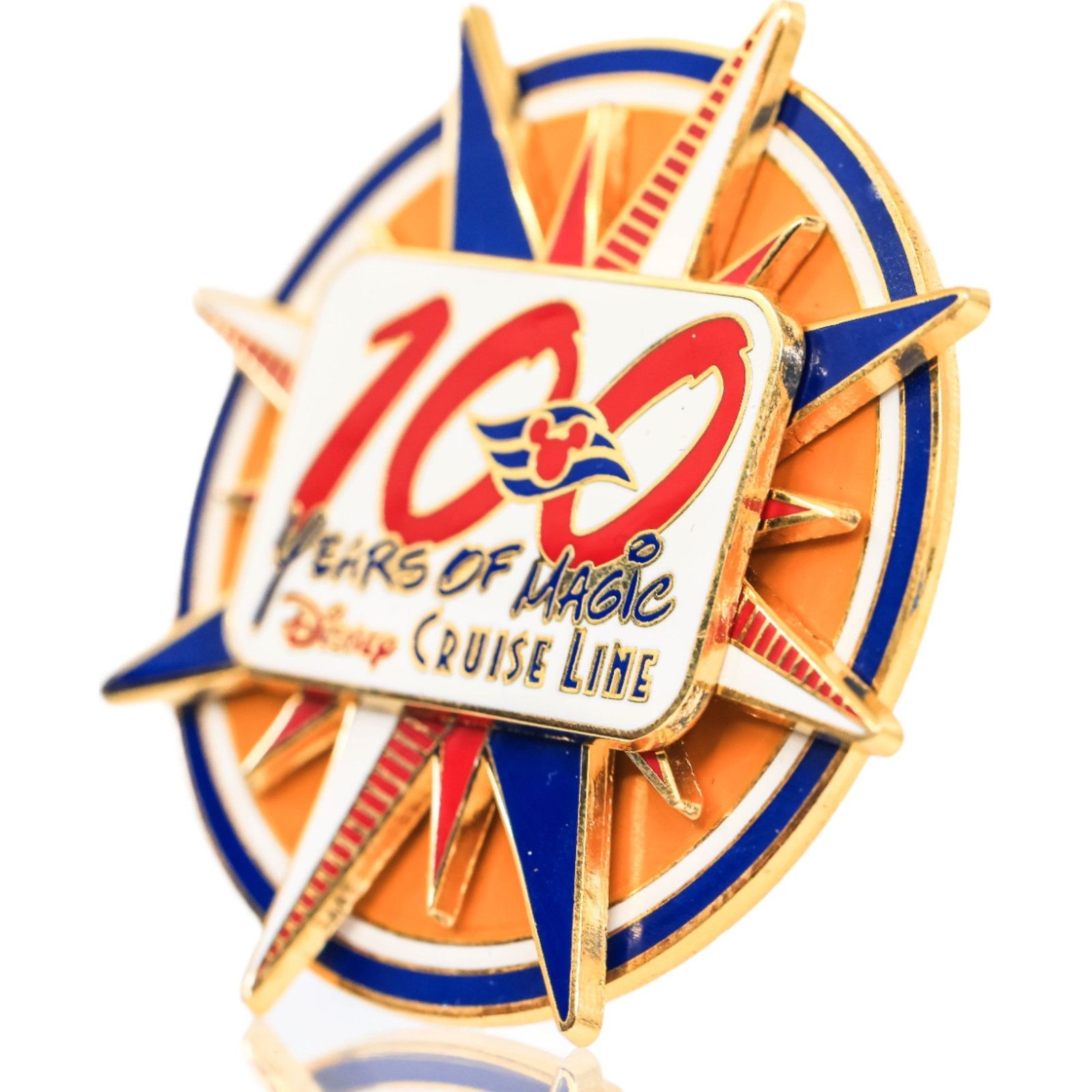 Disney Disney Cruise Line 100 Years of Magic Spinning Pin 2002 Size ONE SIZE - 8 Thumbnail