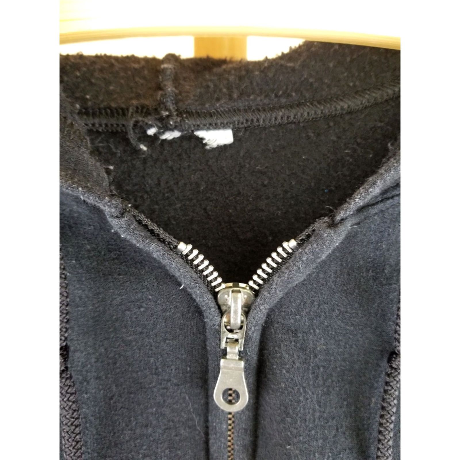 Vintage VINTAGE 90' DARK ANGEL DARKNESS DESCENDS TRASHED METAL FULL ZIP UP HOODIES XL BLACK Mens Hoodie 90s Concert Theme Size US XL / EU 56 / 4 - 3 Thumbnail