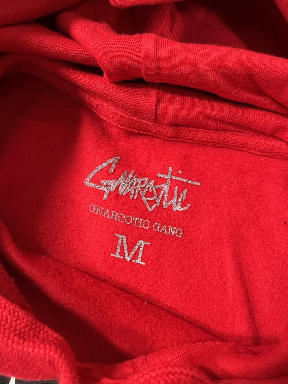 Glo Gang × Gnarcotic Gnarcotic Naruto Sasuke Hoodie Red Medium Size US M / EU 48-50 / 2 - 6 Thumbnail