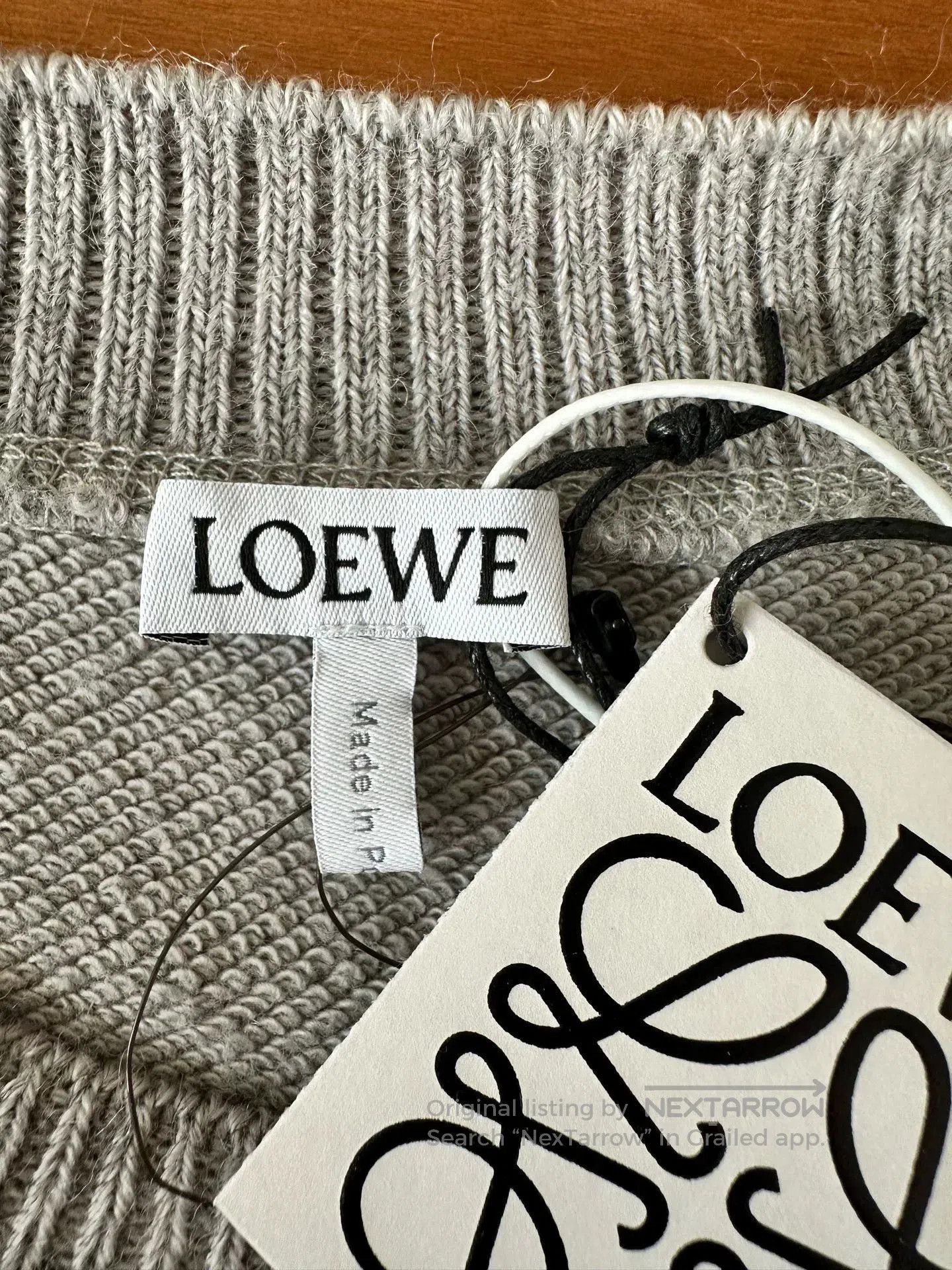 Loewe LOEWE FW21 Embroidered Crewneck Sweatshirt. Size US M / EU 48-50 / 2 - 3 Thumbnail