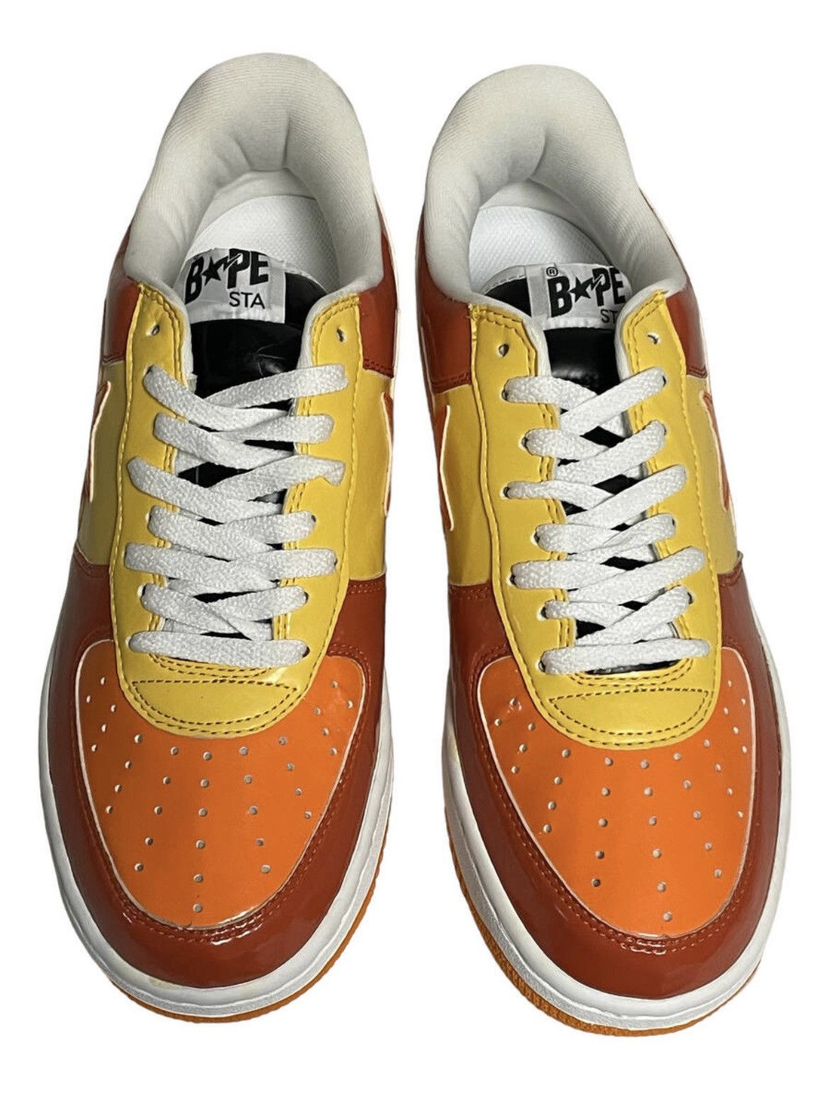 RARE OG 2005 A BATHING APE ORANGE BAPESTA