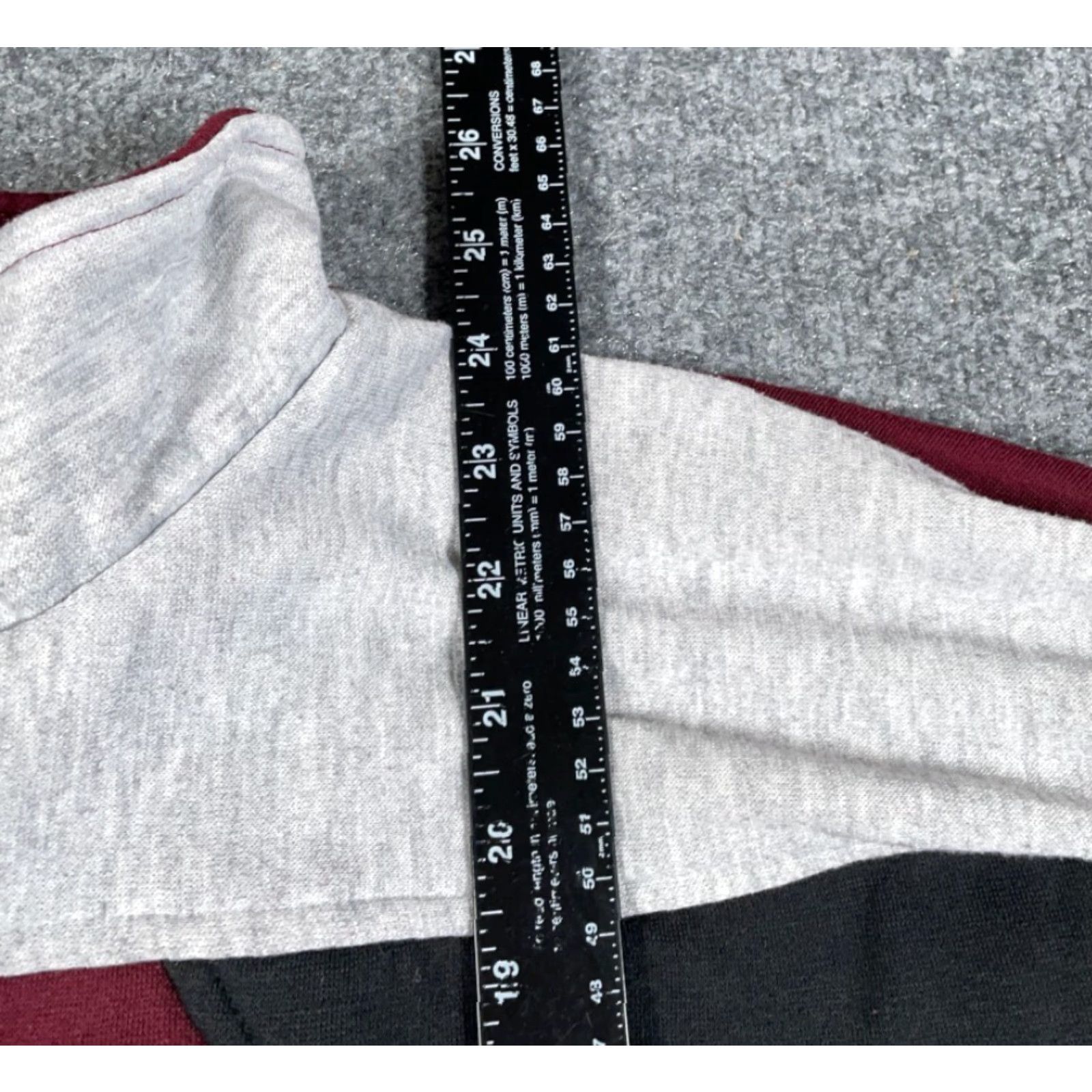 McGregor VTG MacGregor Sweatshirt Adult Large Red Gray Panel 80s 90s Retro Zip Full Zip Pockets Men Size US L / EU 52-54 / 3 - 5 Thumbnail