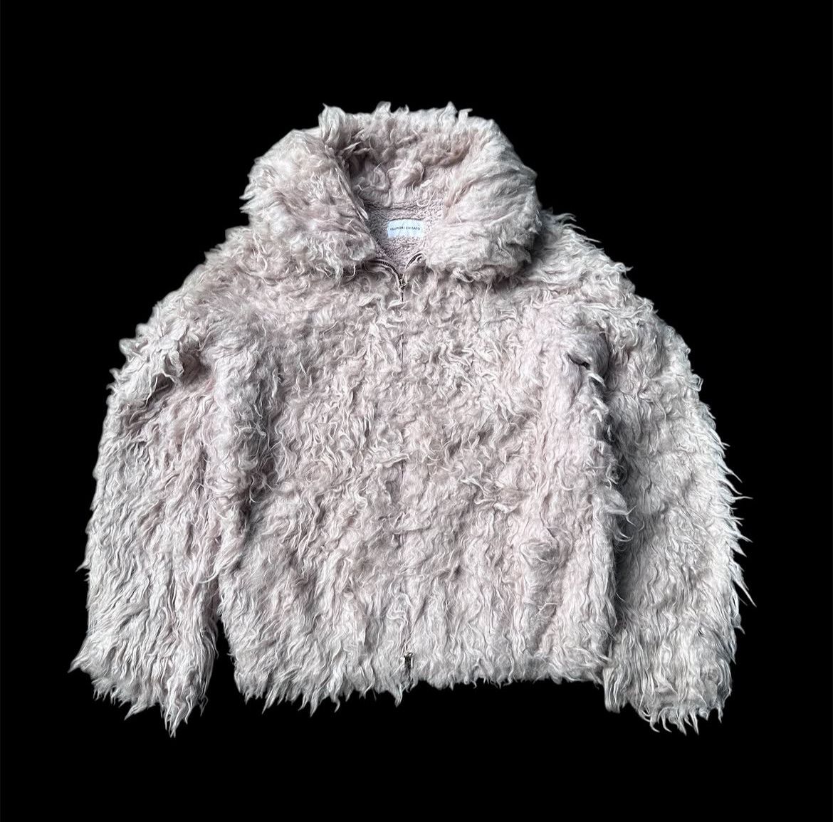 Tsumori Chisato 2000s Tsumori Chisato by Issey Miyake Fur Collar Jacket Size US M / EU 48-50 / 2 - 1 Thumbnail