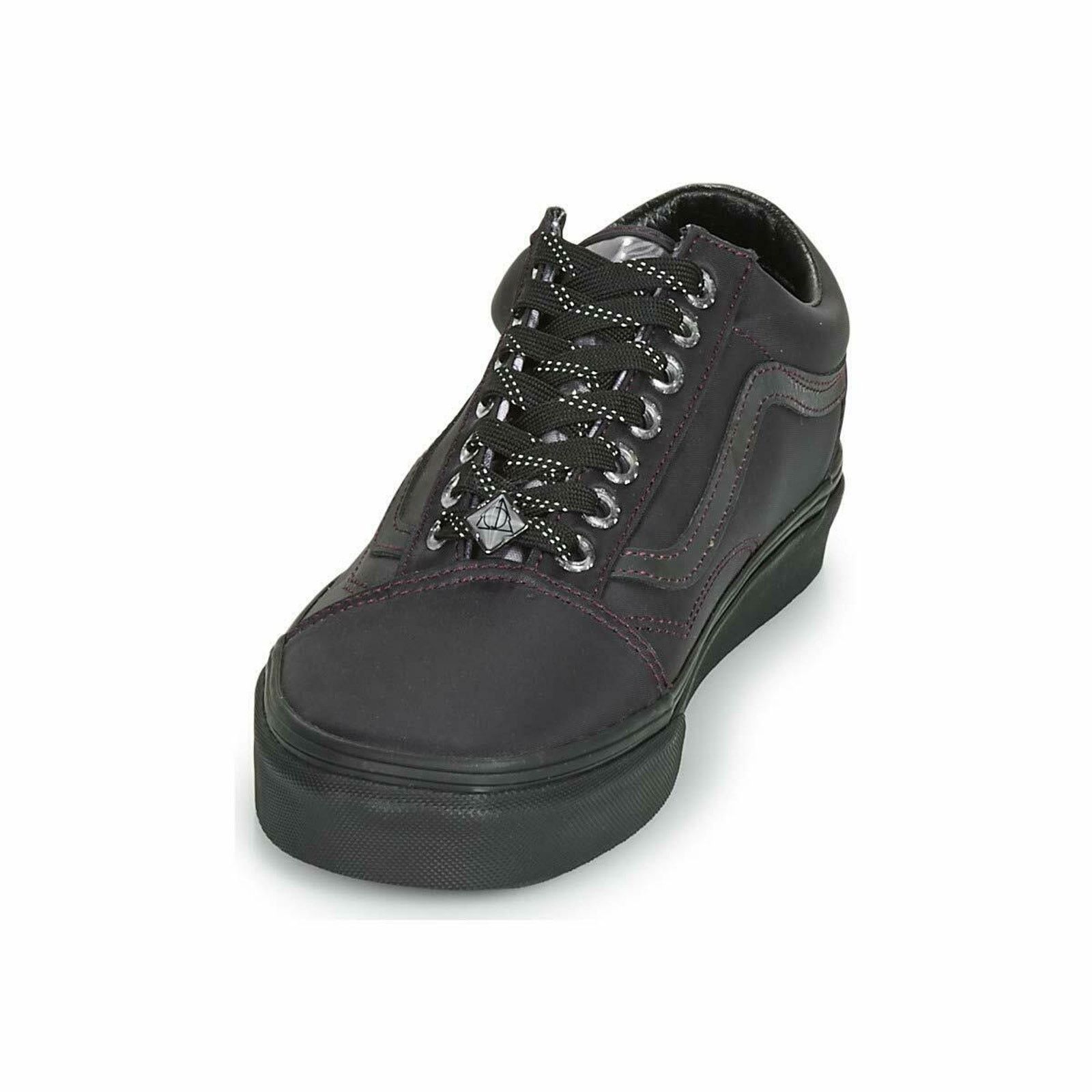 Vans Vans Men's X Harry Potter Deathly Hallows Old Skool Shoes Size US 9.5 / EU 42-43 - 3 Thumbnail